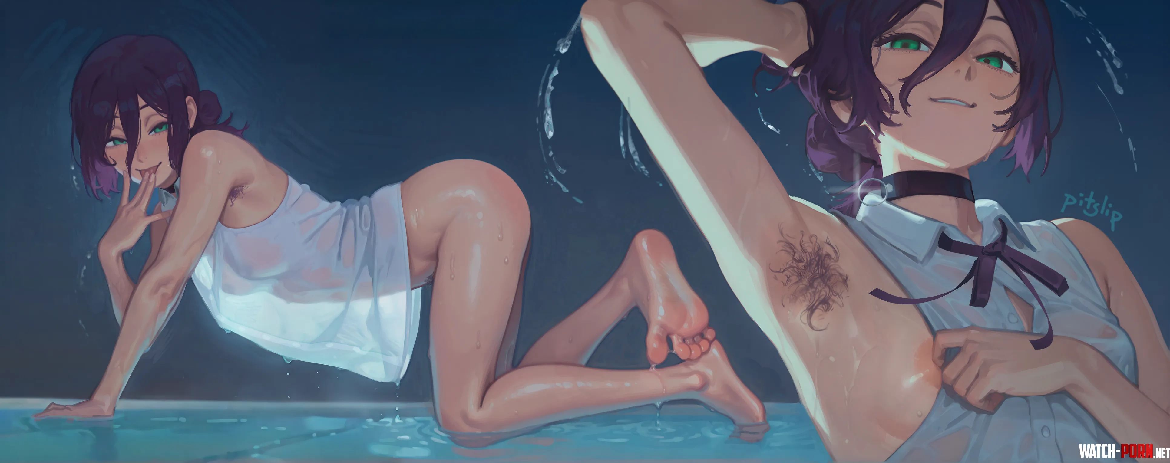 Reze hairy alt (pitslip) [Chainsaw Man] by peterseiler