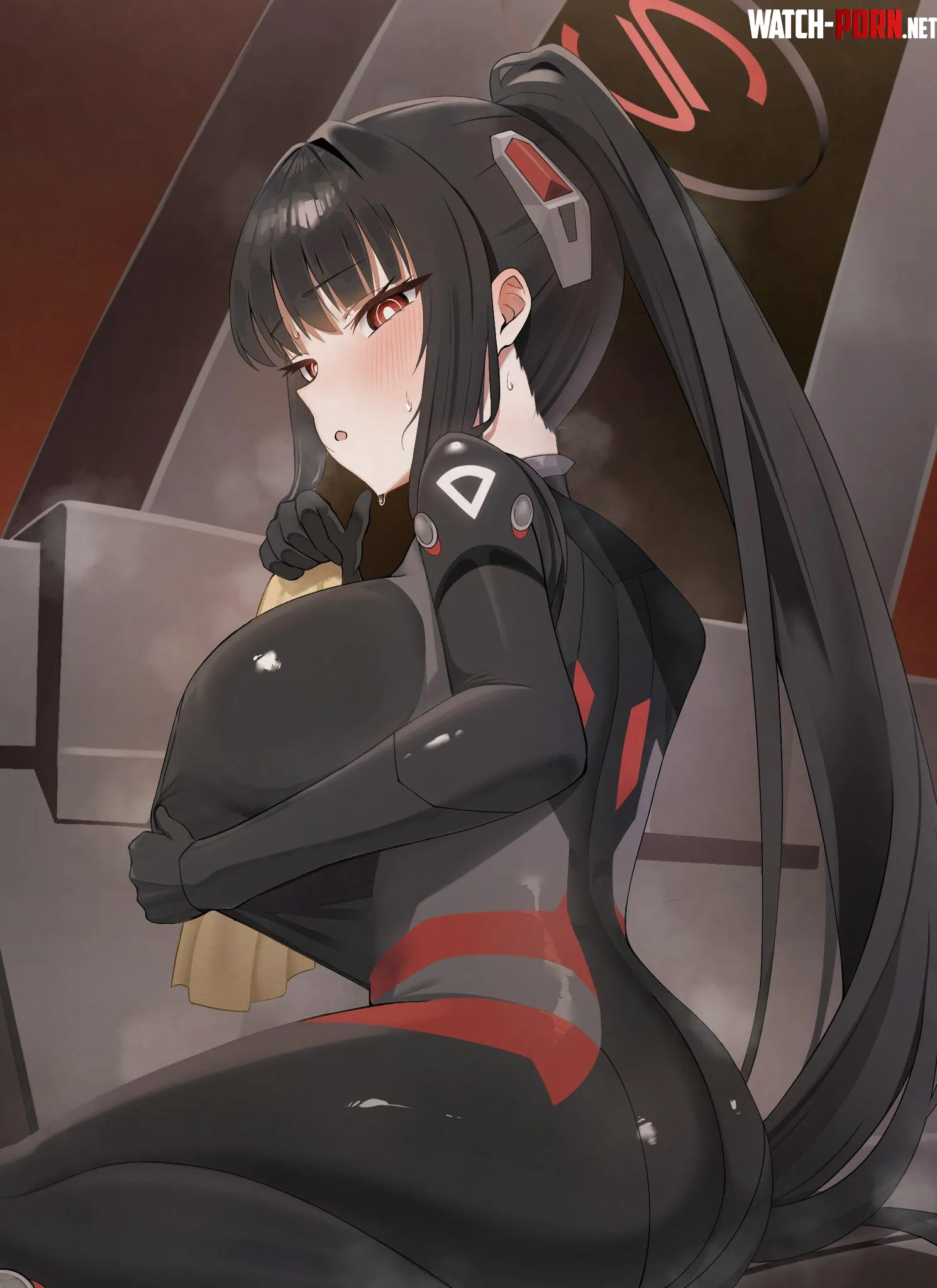 Steamy Rio [Blue Archive] by WoolsonDaSheep