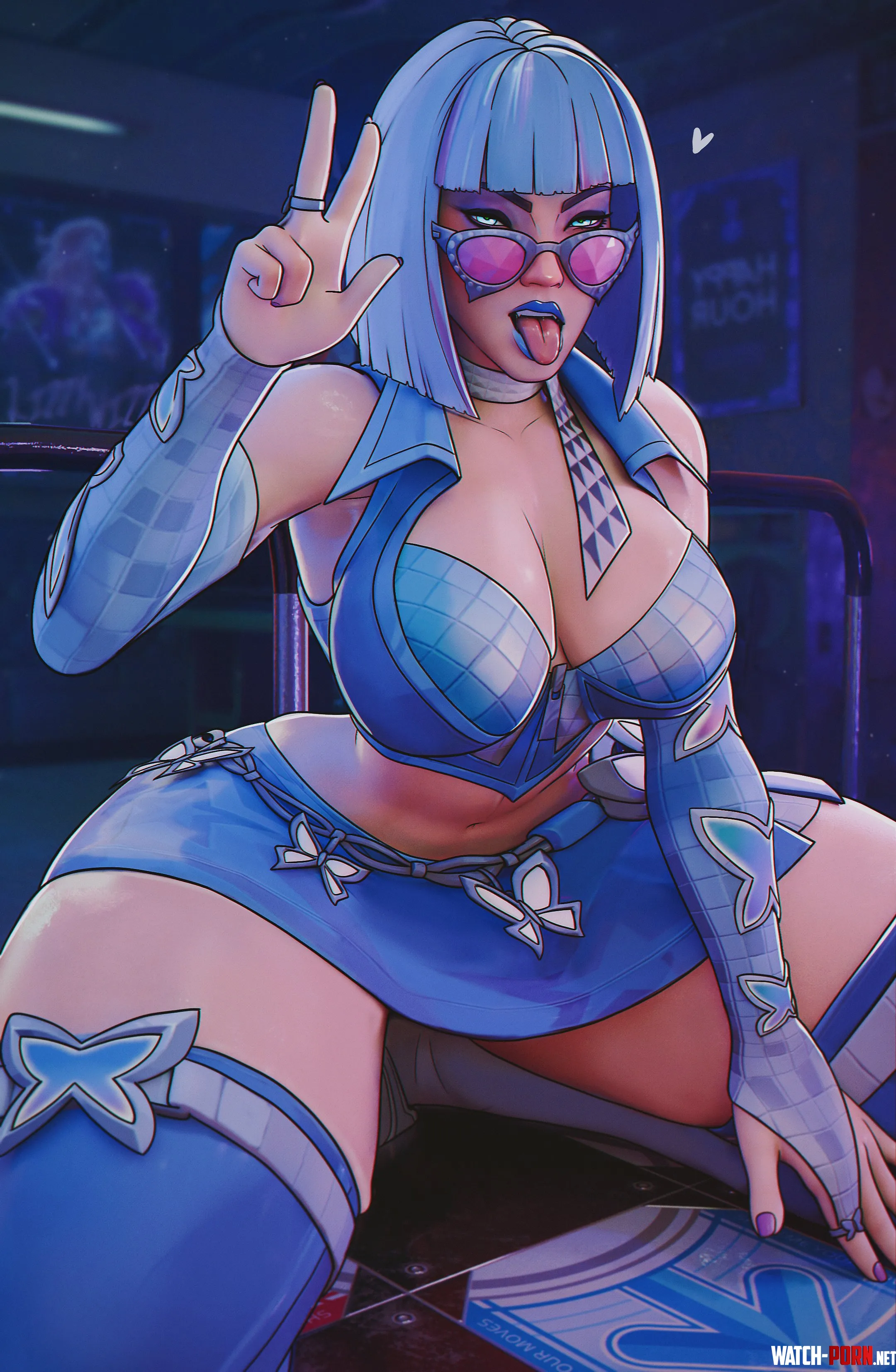 Psychedelic Pulse Psylocke (Sfrinzy) [Marvel Rivals] by Poke-Oji