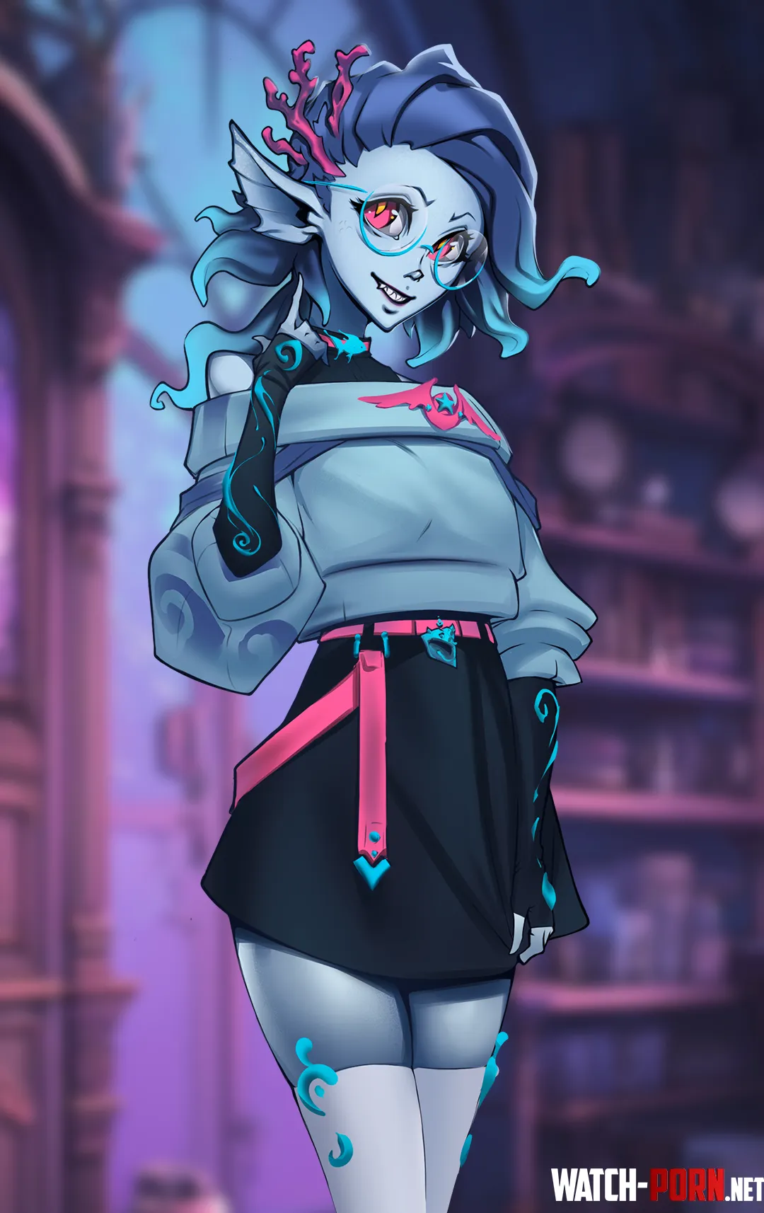 Shu - amphibian girl (The Veil Chronicles: Nix University) by Unable_Limit_5772