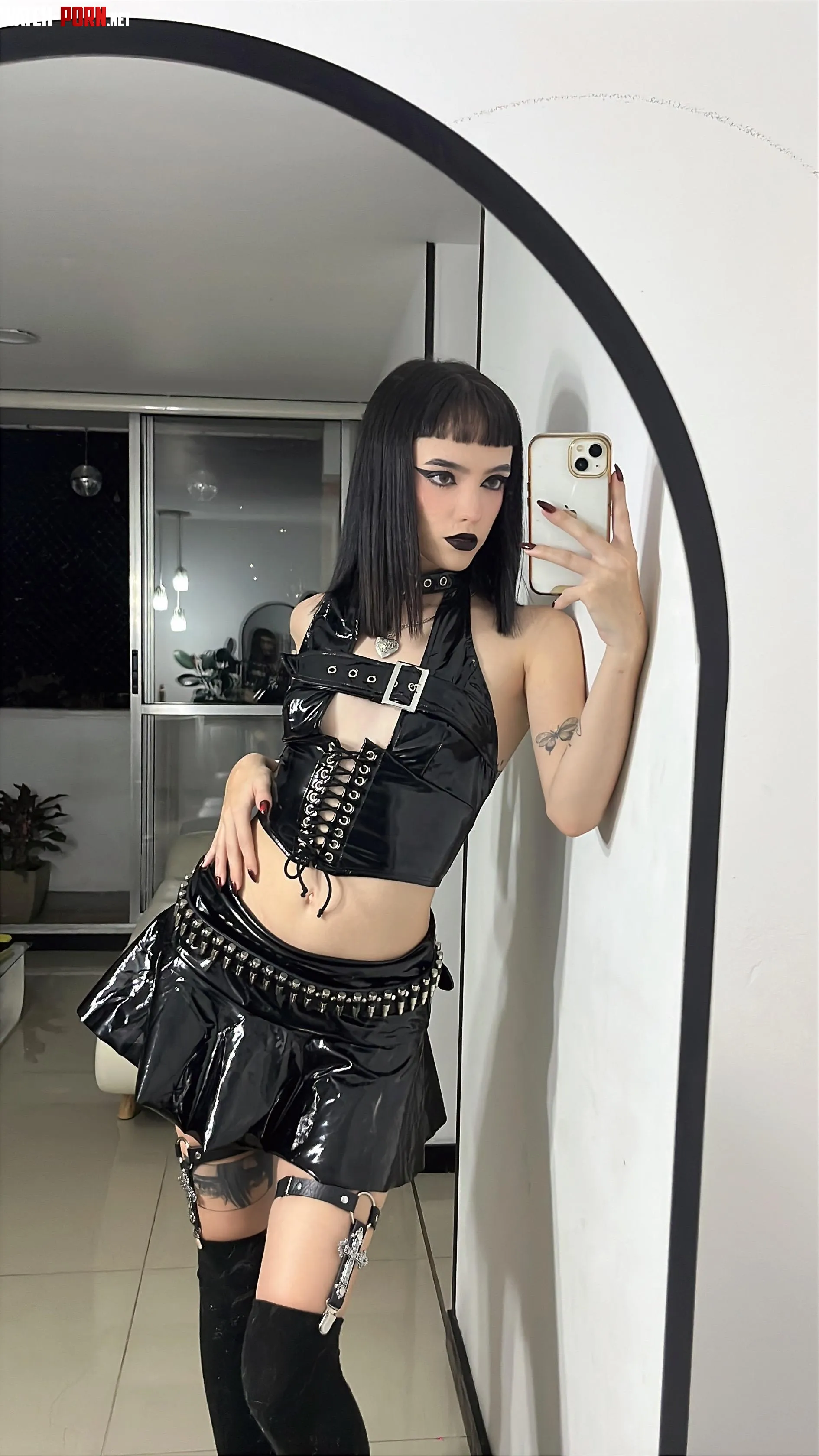 Not latex.. but still shiny ✨ by xoxoCamCam