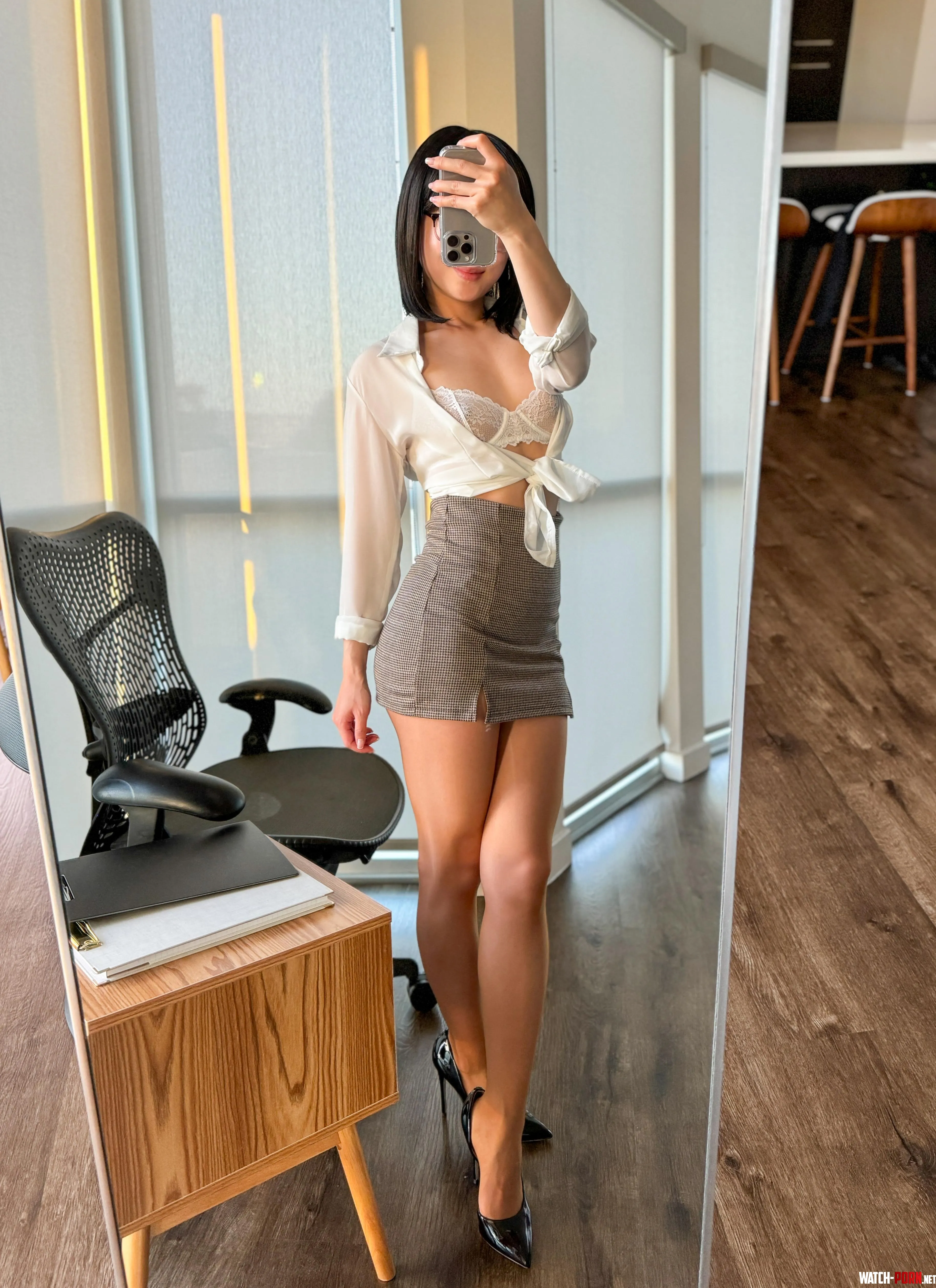 The legs you think about during meetings by fun-sized-asian
