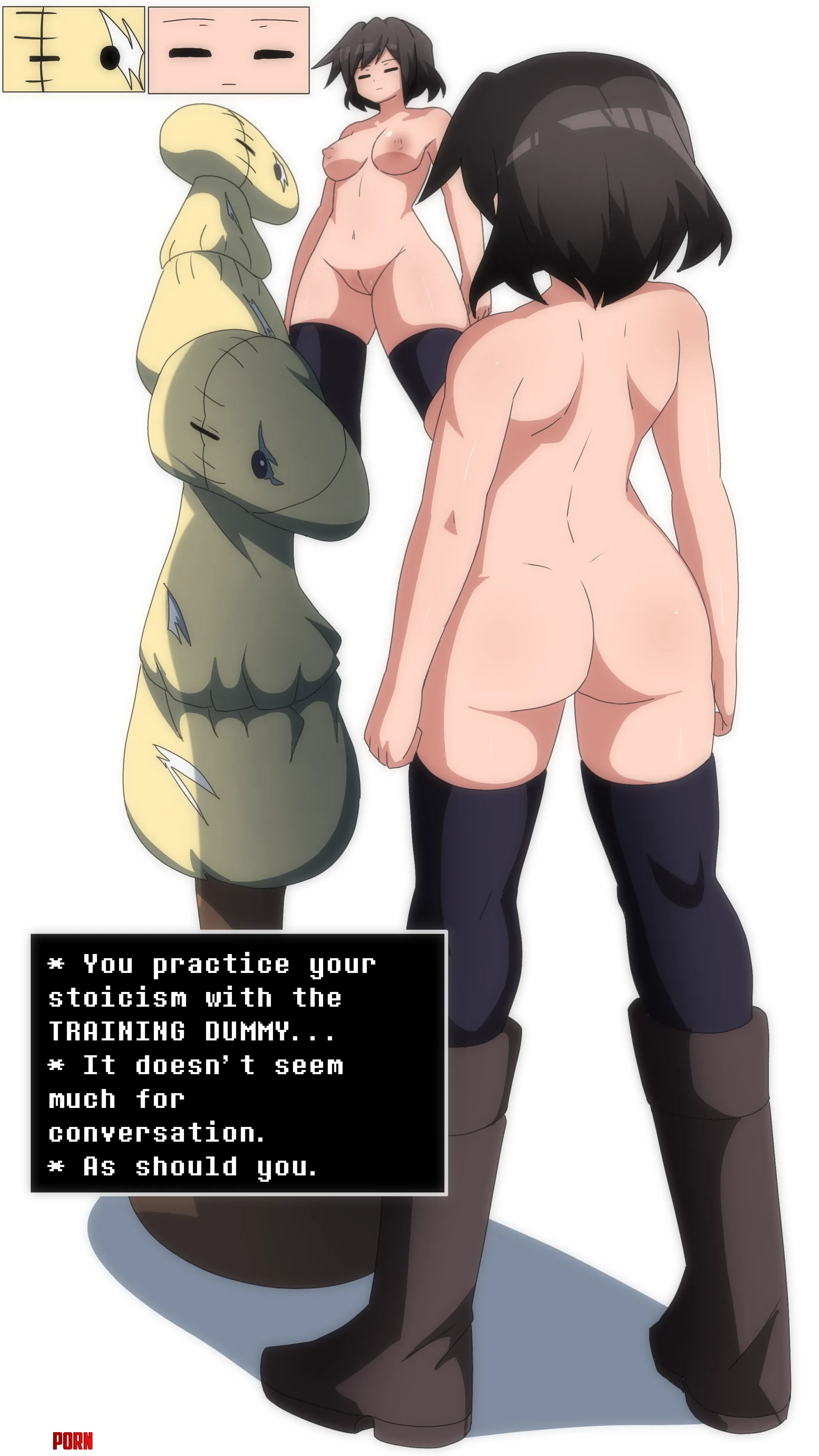 [Frisk] [Training Dummy] (@SZukafu) by SamZuric