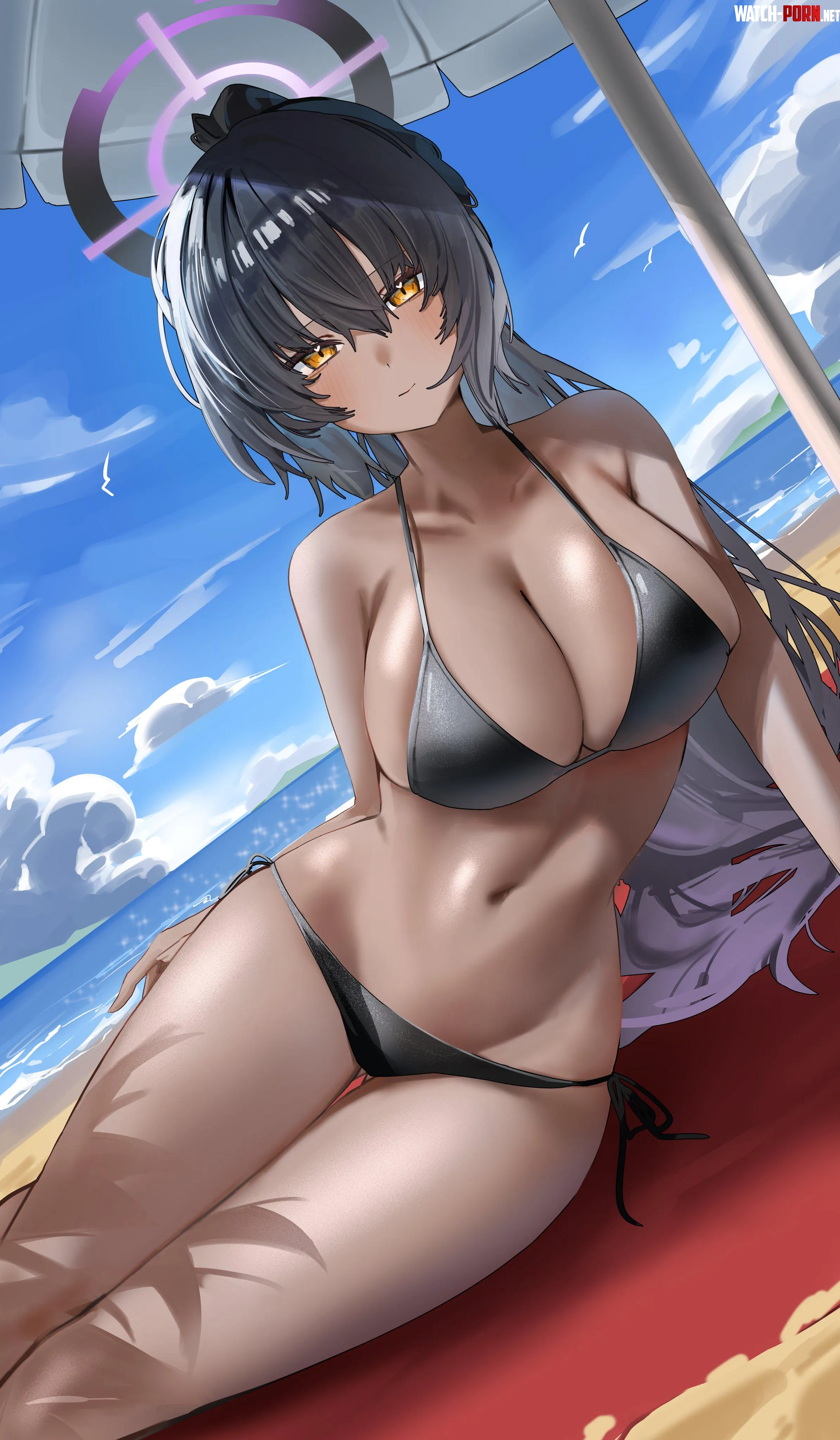 Summer Karin [Blue Archive] by A_MASSIVE_PERVERT