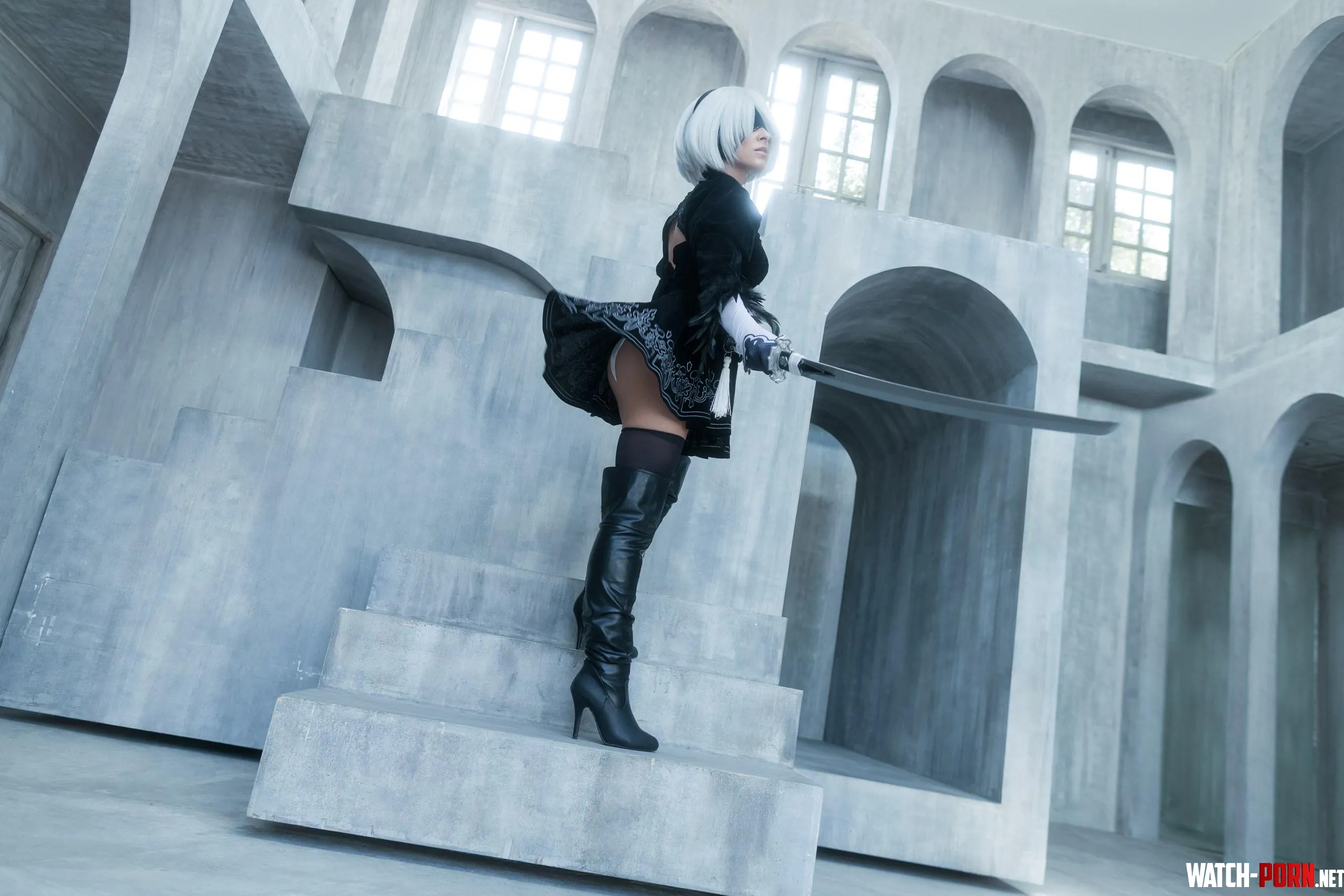 My 2B cosplay (Yuna Kairi) by YunieSunshine