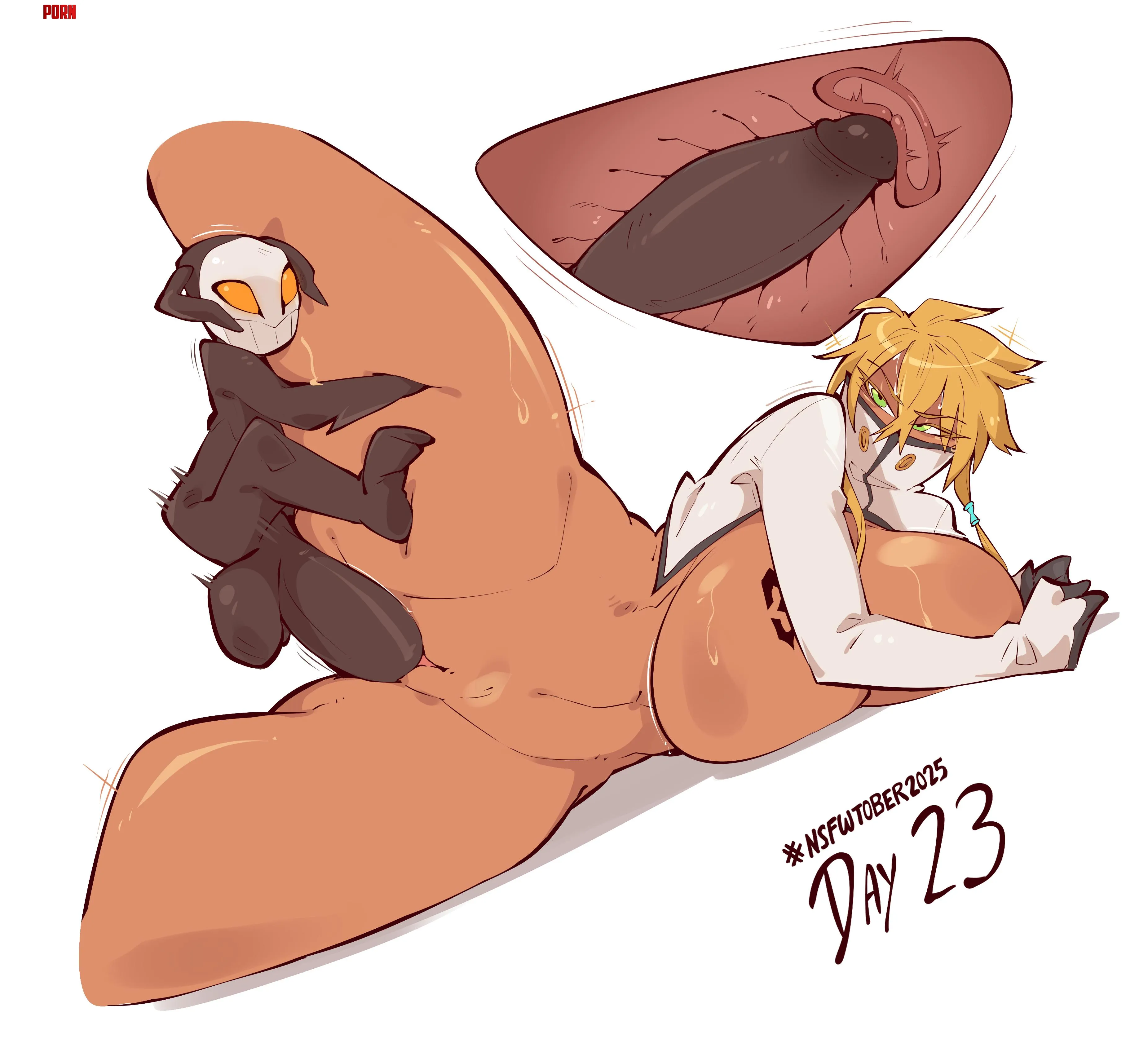 He might be small but he's got a big weapon (saucymojo) [bleach] by Da_Darius