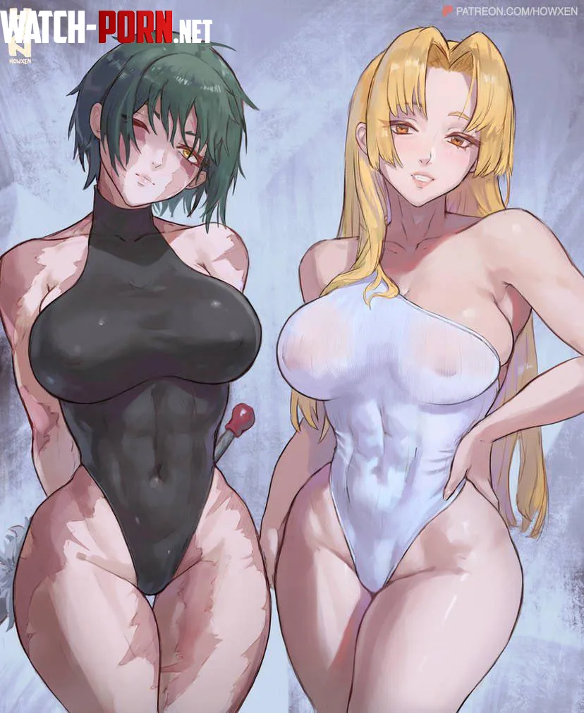 Maki and Yuki (Howxen) [Jujutsu Kaisen] by Bazaarthrone