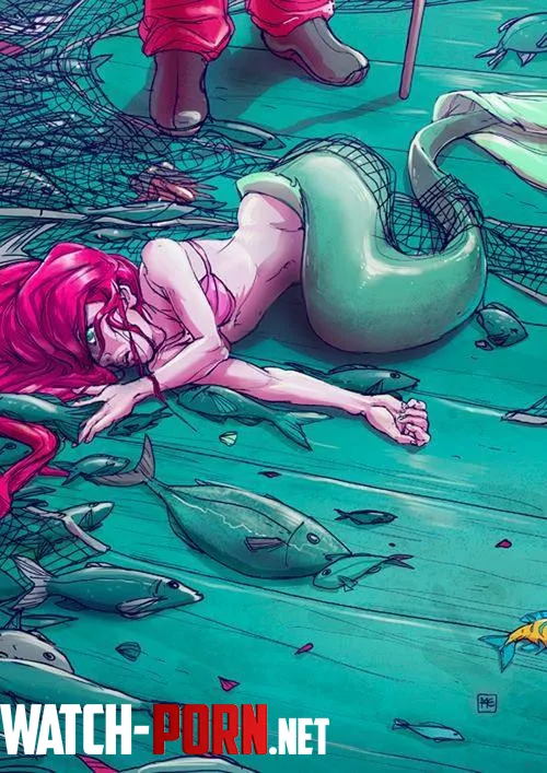 Ariel couldn’t swim away in time~ by Express_Value_1494