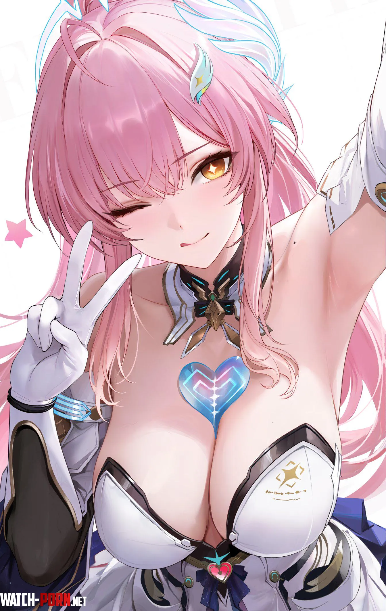 Aemeath taking a selfie (Re0n) [Wuthering Waves] by elegantloveglimmer