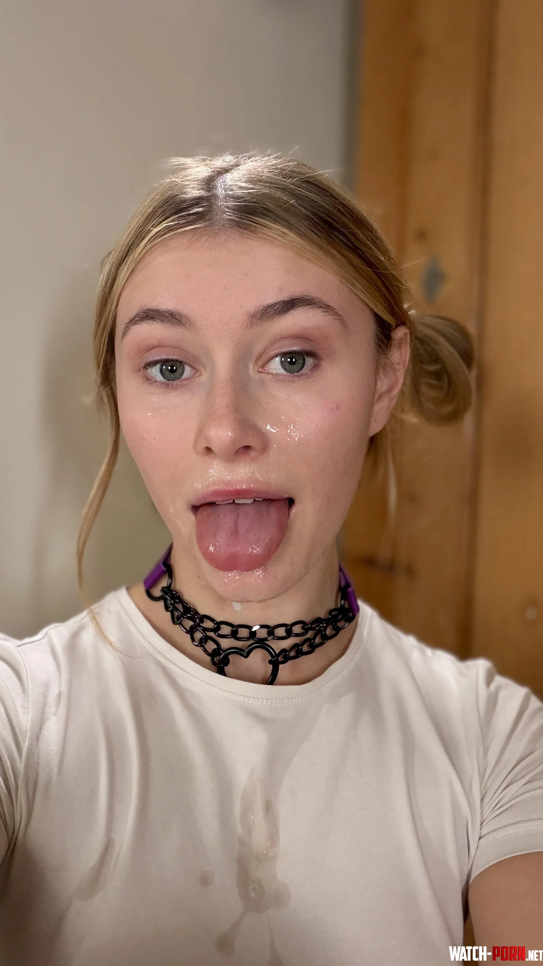 Good girls with collars on get big loads by Princess-Rae