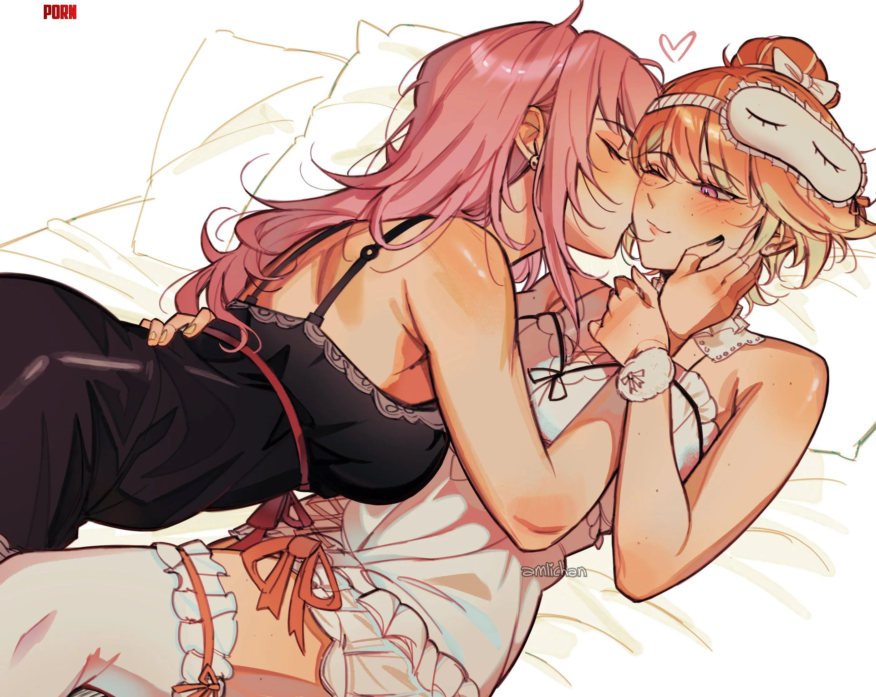 Sleepy Calli & Kiara [Hololive] by Silent_Steak_9540
