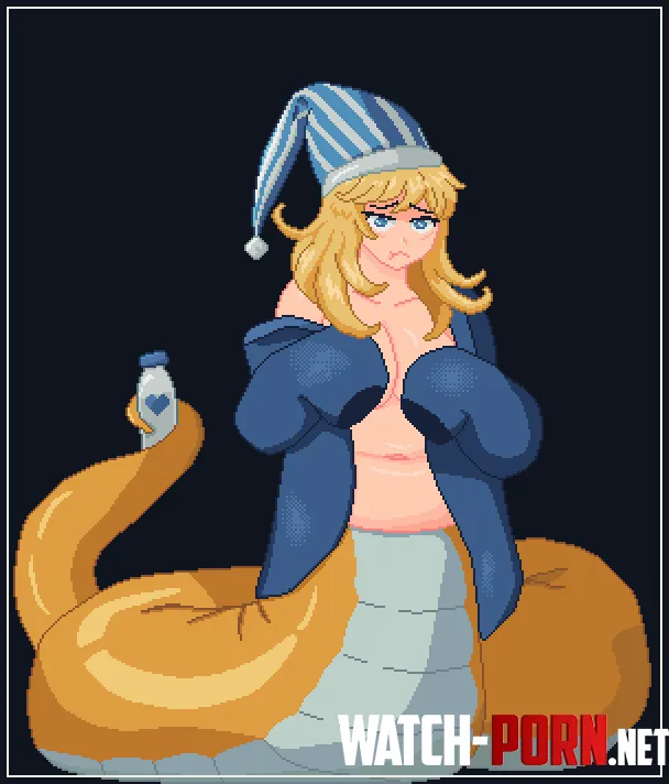 Chubby lamia by Prior_Noise_3083