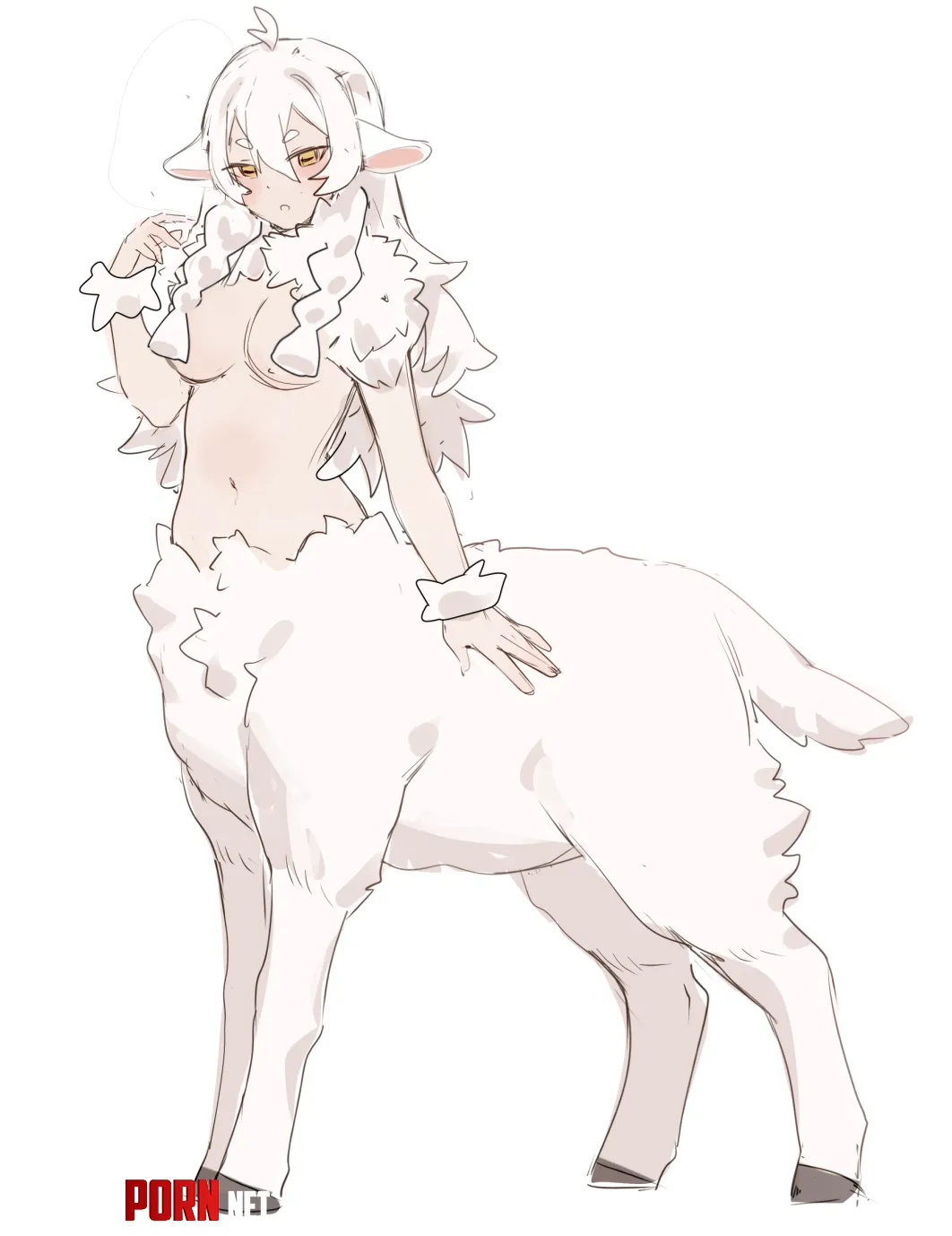 What do you think of this sheepgirl for my game? (Mana Quest) by Cozy_Bunny_Games