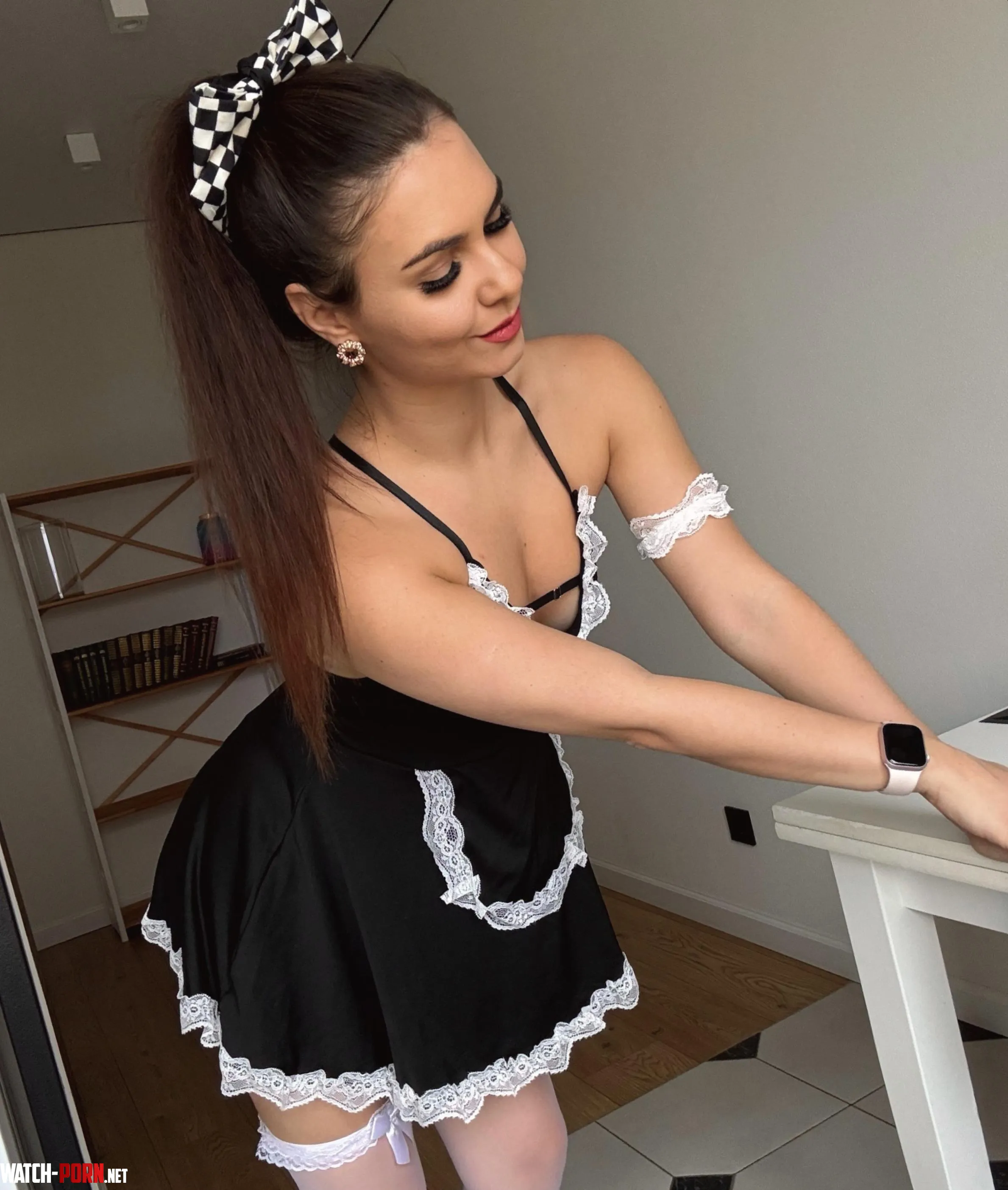 With the maid by my side I am free by WaffleVixen