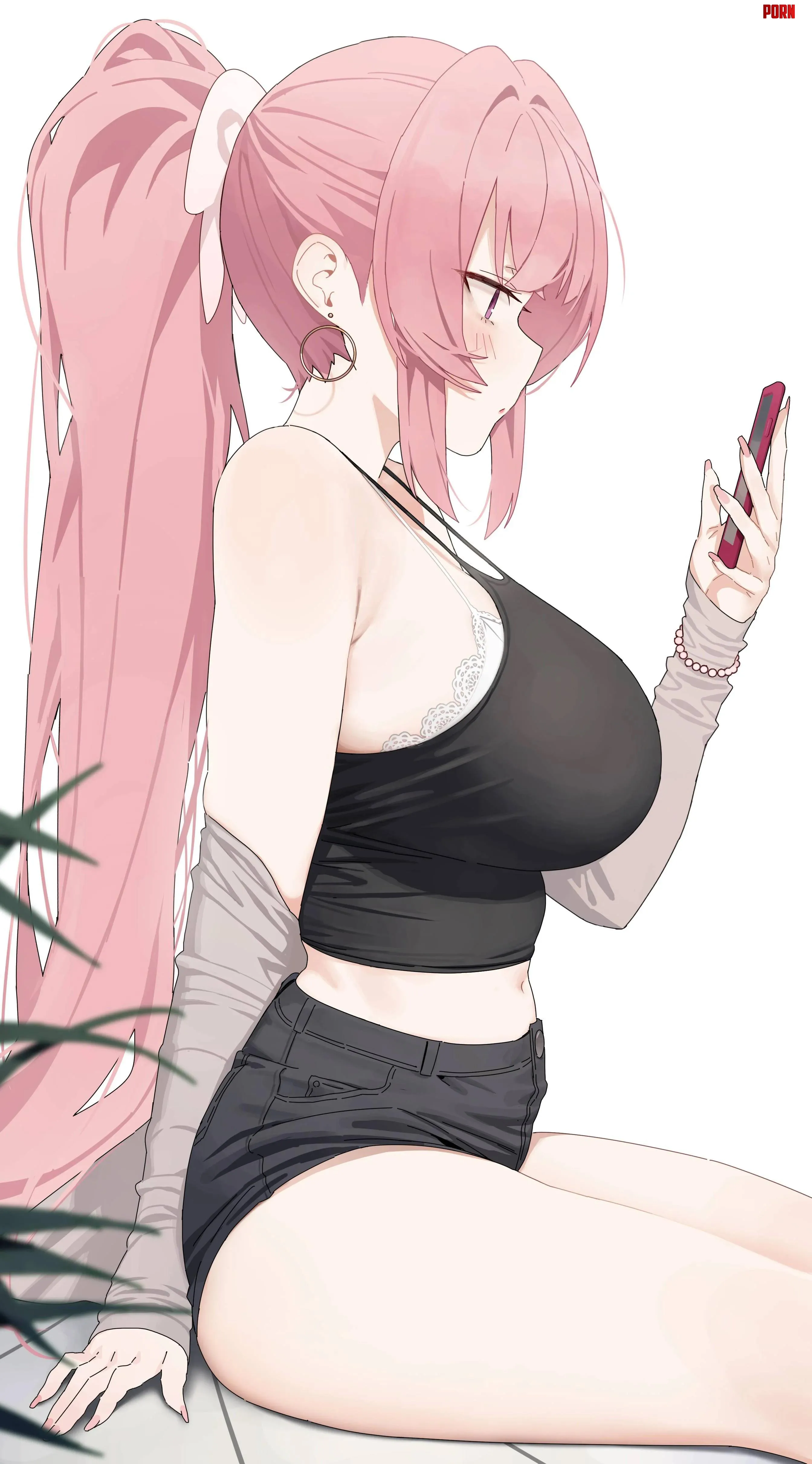 Waiting for her date (mochirong) [Artist's Original] by NotSuitedForWoona