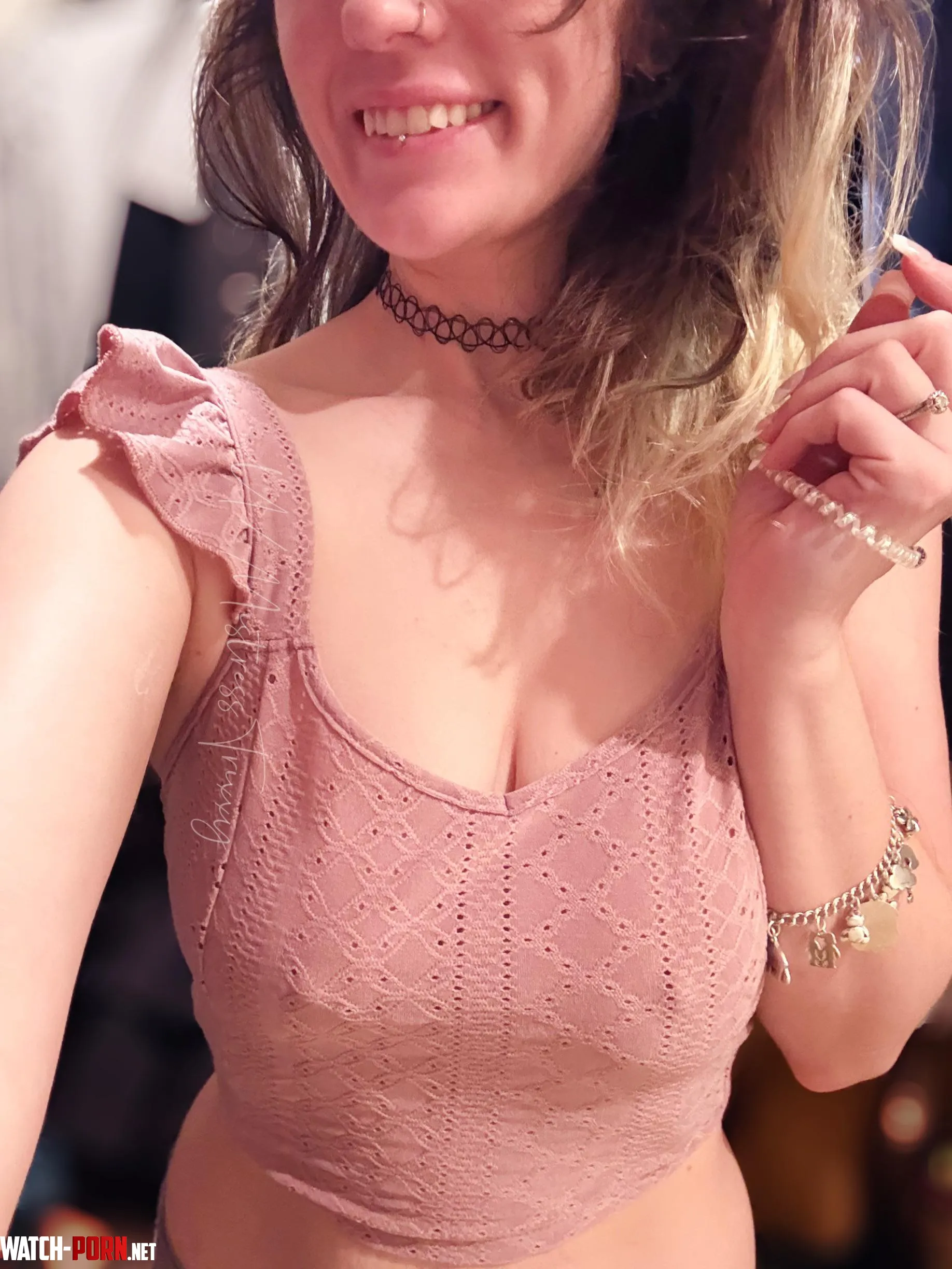 I thought this was just a cute top, but I keep catching stares I wasn’t planning on.. wonder if I should be sorry. ✨✨ by MistressTrixxy