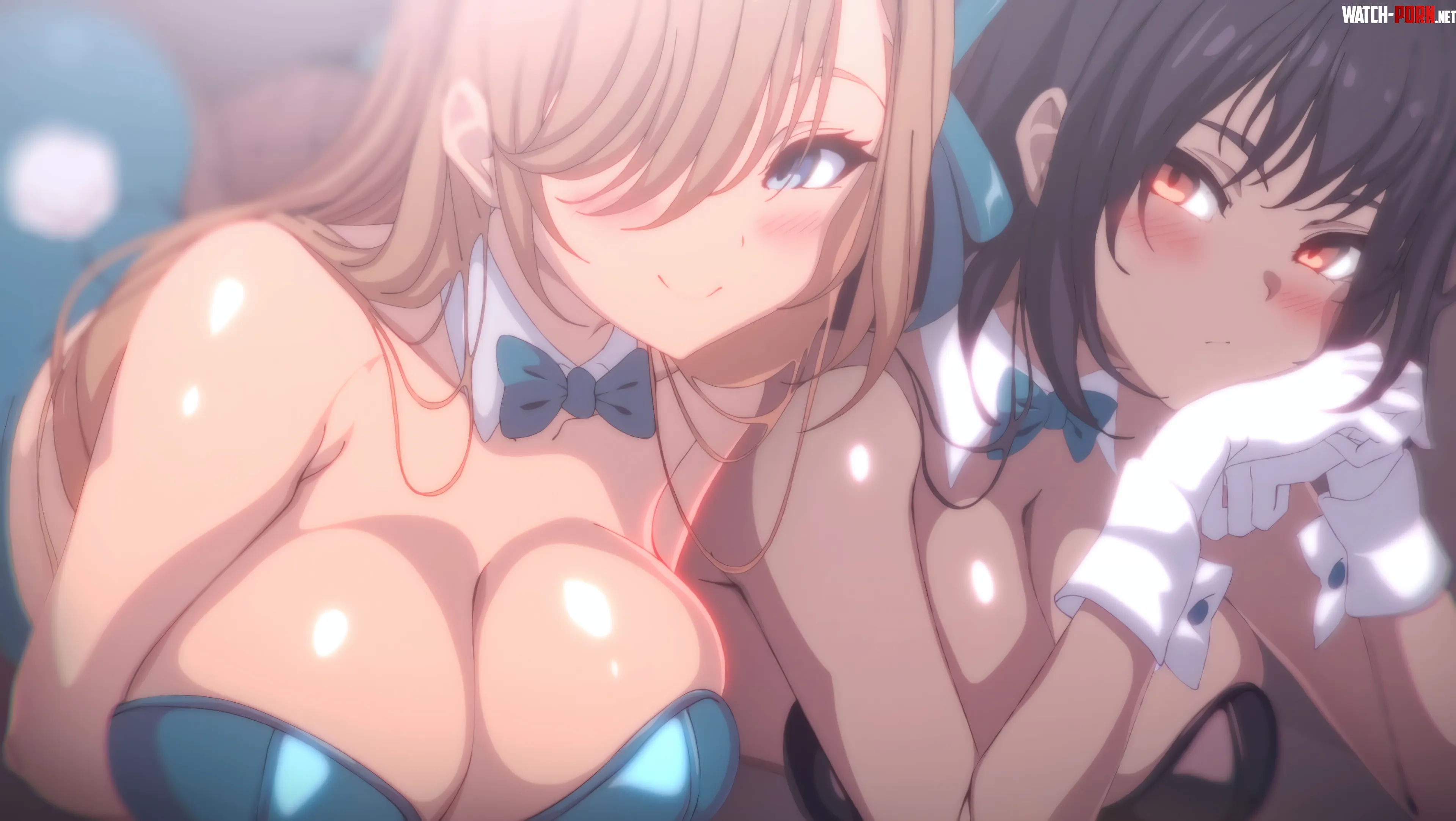 Asuna and Karin [Blue Archive] (Theobrobine) by GiXiX_18