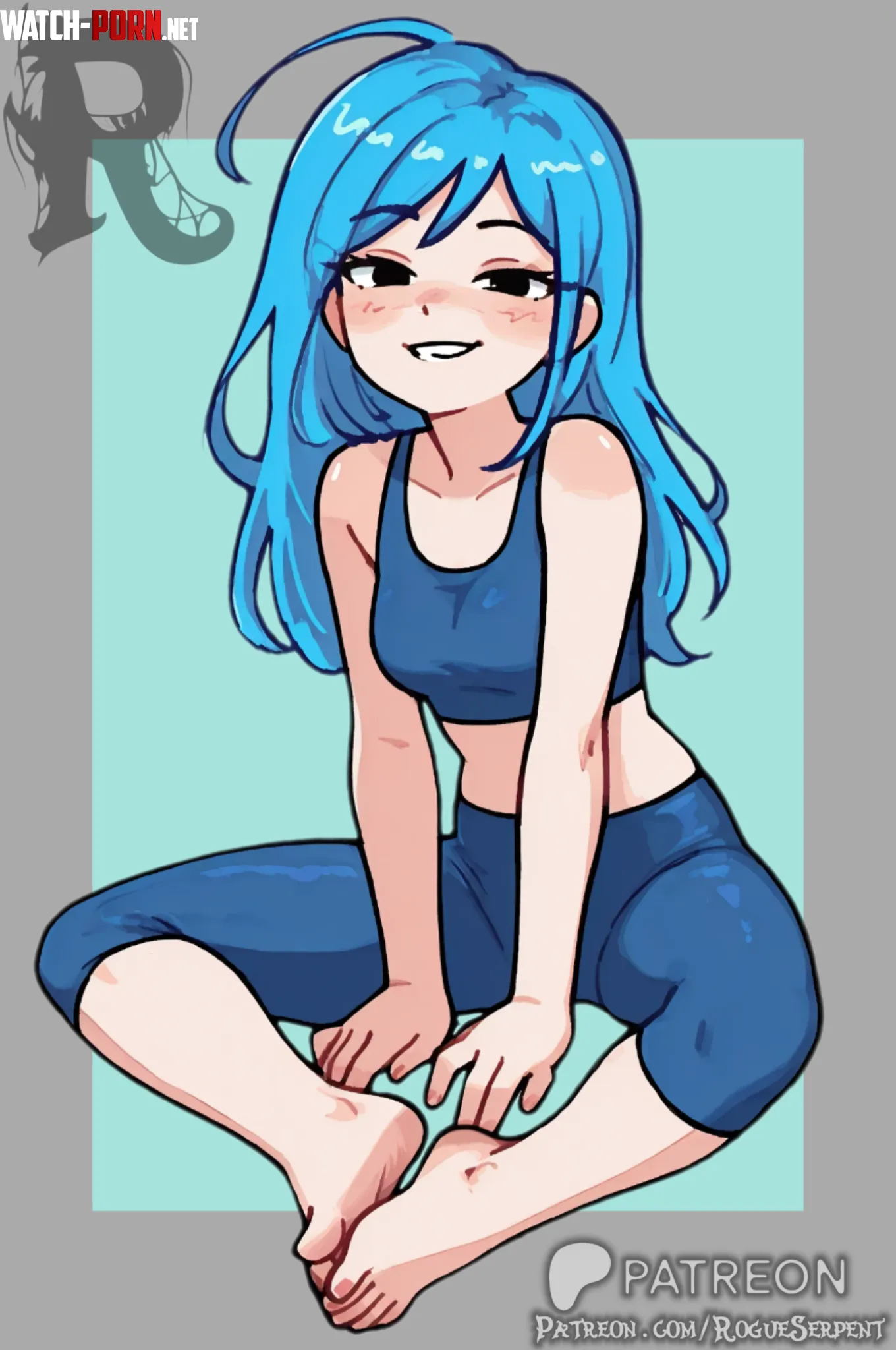 (OC) Yoga Girl by Rogue_Serpent