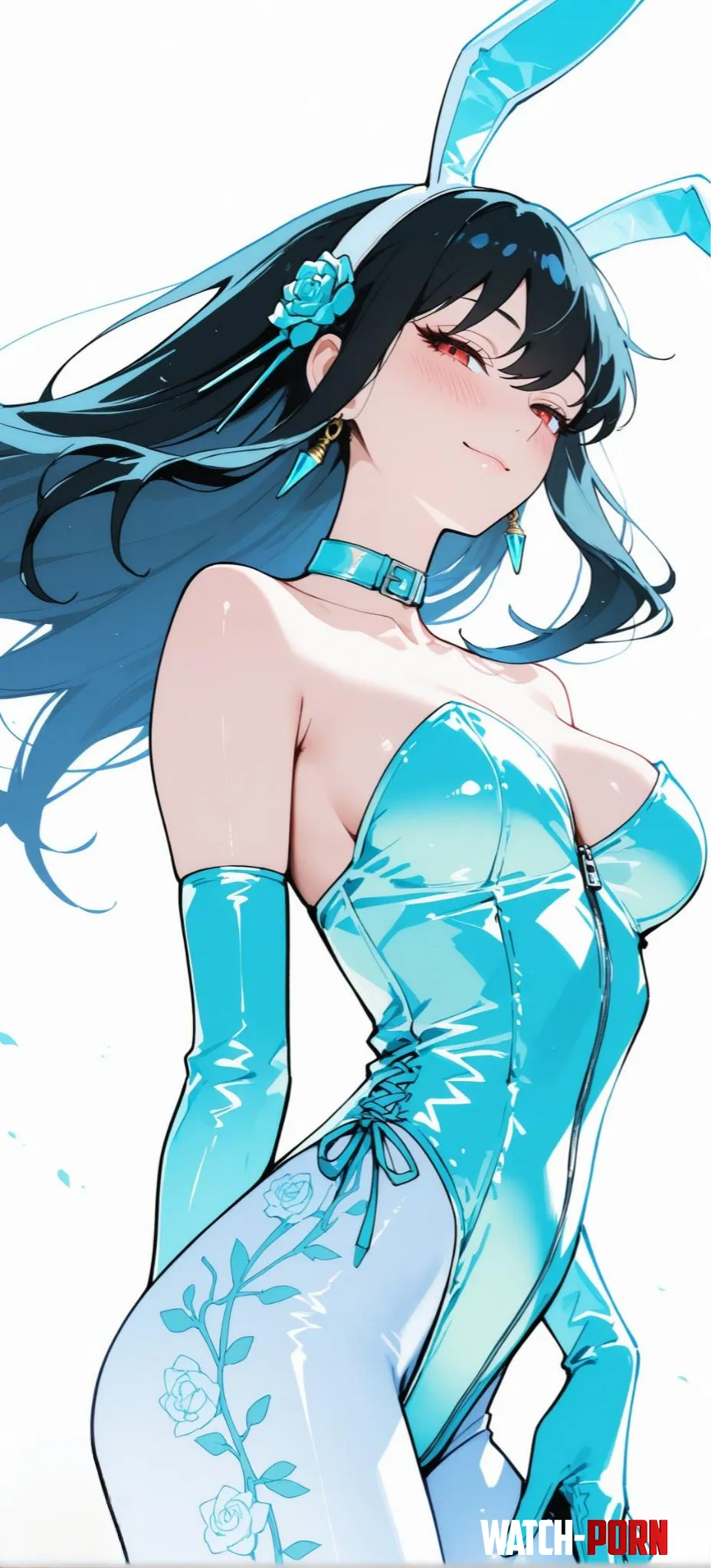 Blue Bunny Yor [SpyXFamily] by WoolsonDaSheep