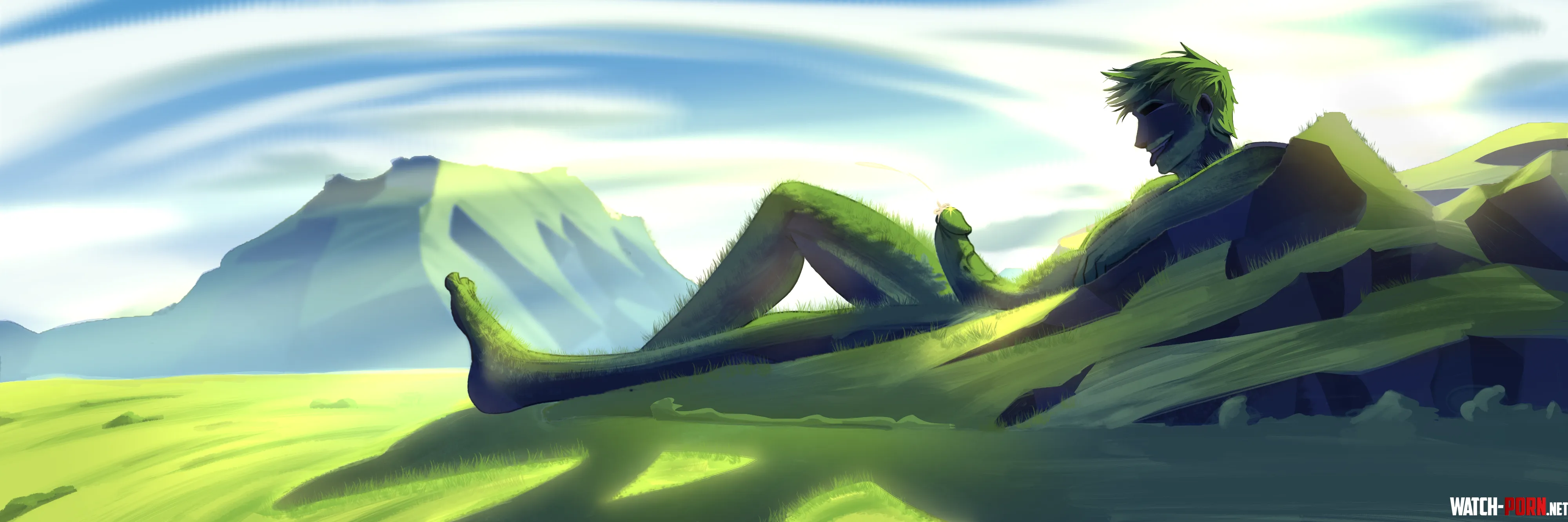 MOUNTAIN MAN - MANTAIN (MY ART) by Budget-Yam2357