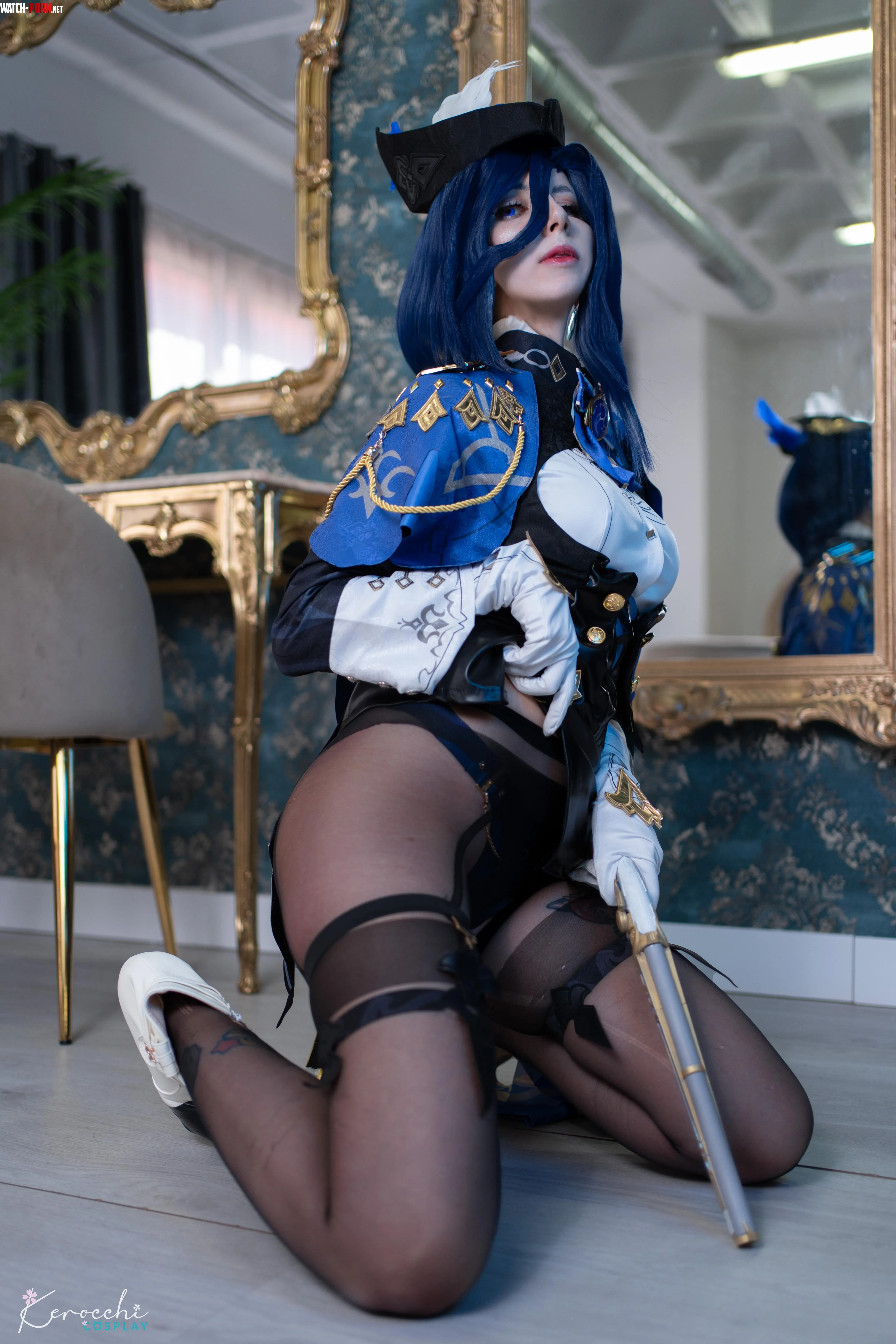 Clorinde from Genshin Impact by Kerocchi by kerocchi