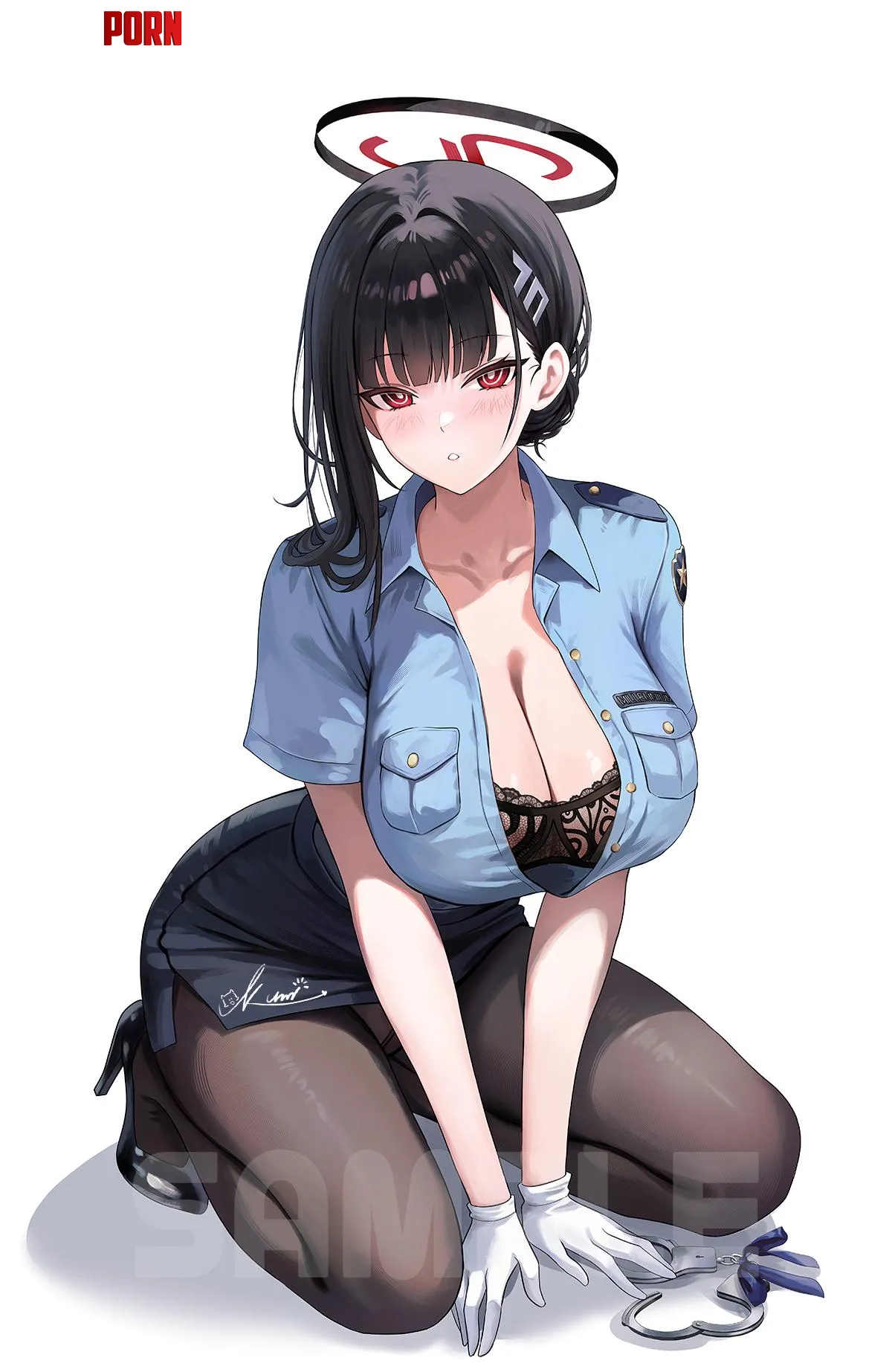 Officer Rio [Blue Archive] by WoolsonDaSheep