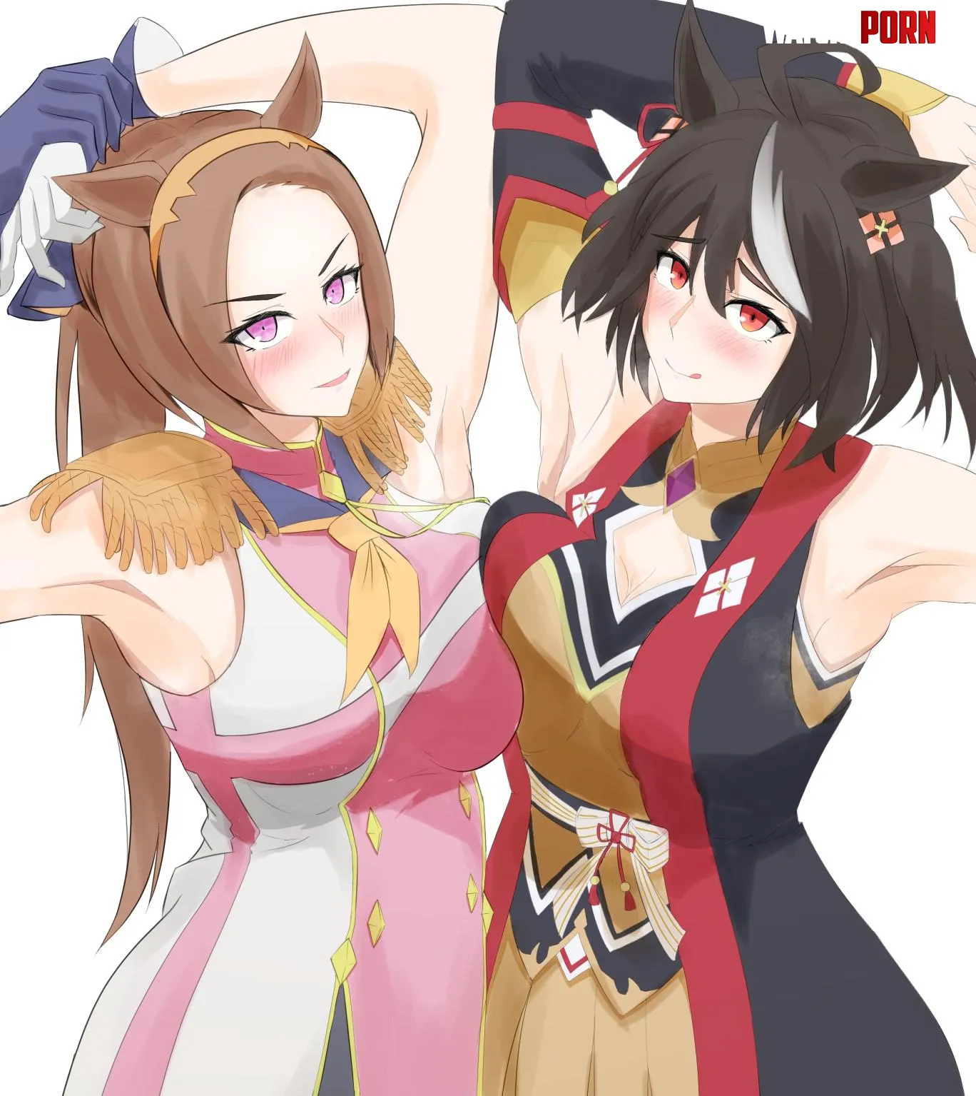 Sakura Bakushin O y Kitasan Black (ise230830) [Uma Musume Pretty Derby] by TheRoySez