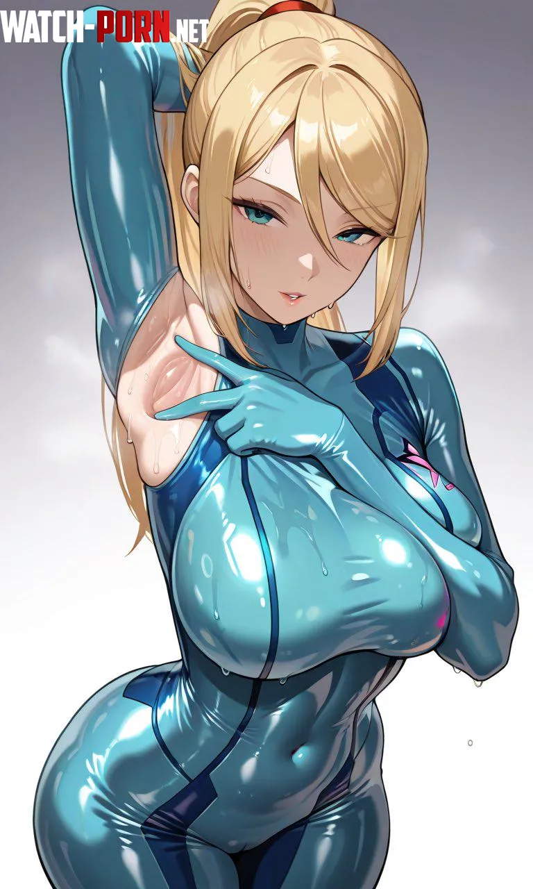 Samus Aran [Metroid] by WoolsonDaSheep