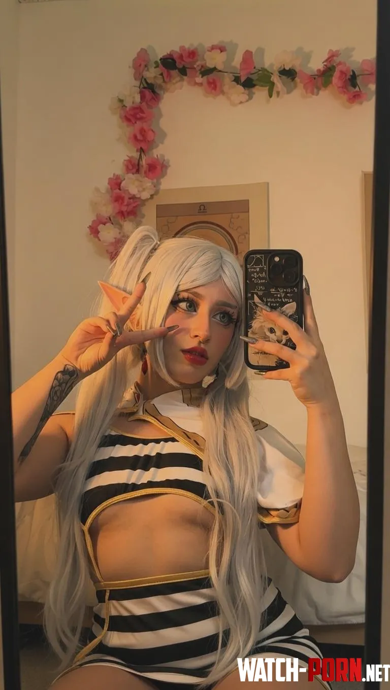 mirror, phone, and these hands by Pretty_Art3542