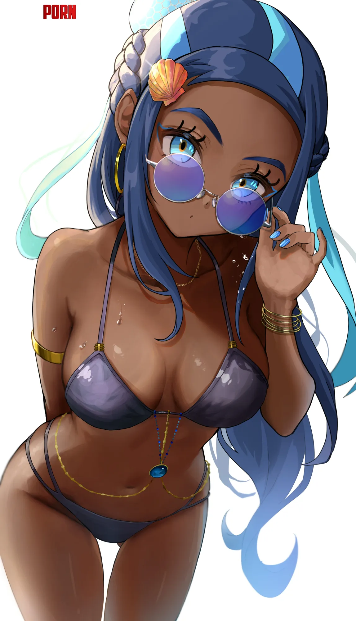 Bikini Nessa [Pokemon] by A_MASSIVE_PERVERT