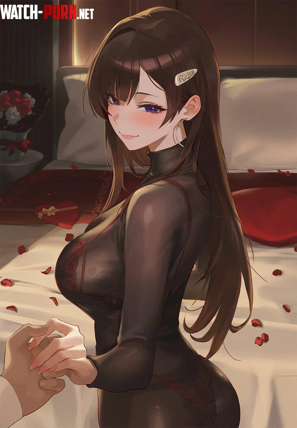 Valentine's day of Ruca (Ruca / rucarachi) by elegantloveglimmer