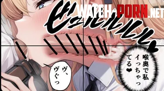 LF Color Source : foreign text , text bubble , 1boy , 1girl , blonde hair , blue eyes , fellatio , cum , cum in mouth , x-ray , white shirt by Paizurilover756