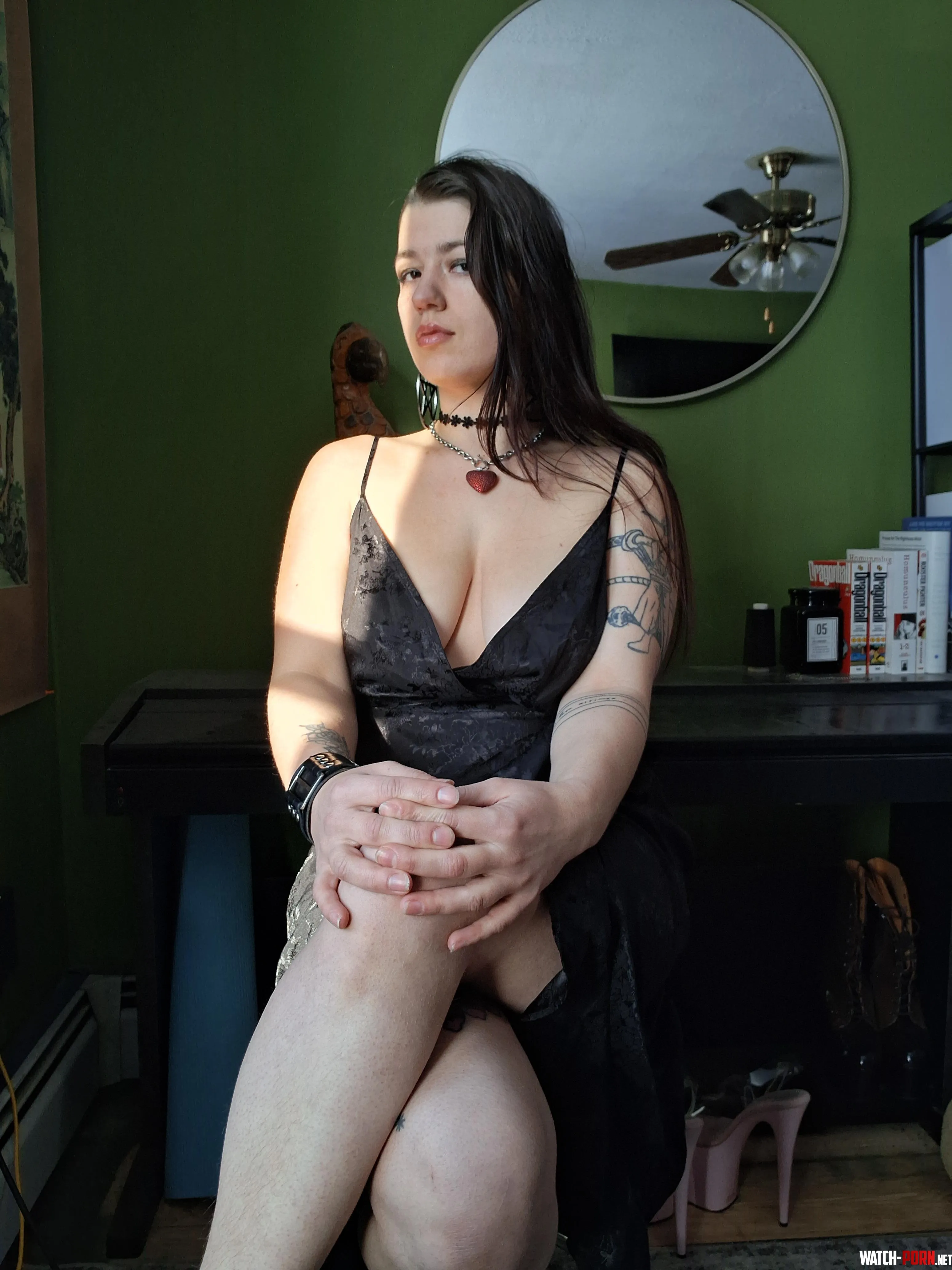 Classic and sultry alt look by inked_emma_honey