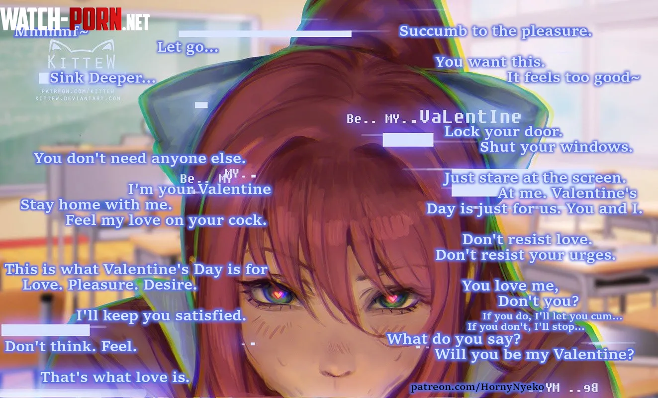 Virtual Valentine's Love [Valentine's Day] [Yandere] [Blowjob] by Horny_Nyek0