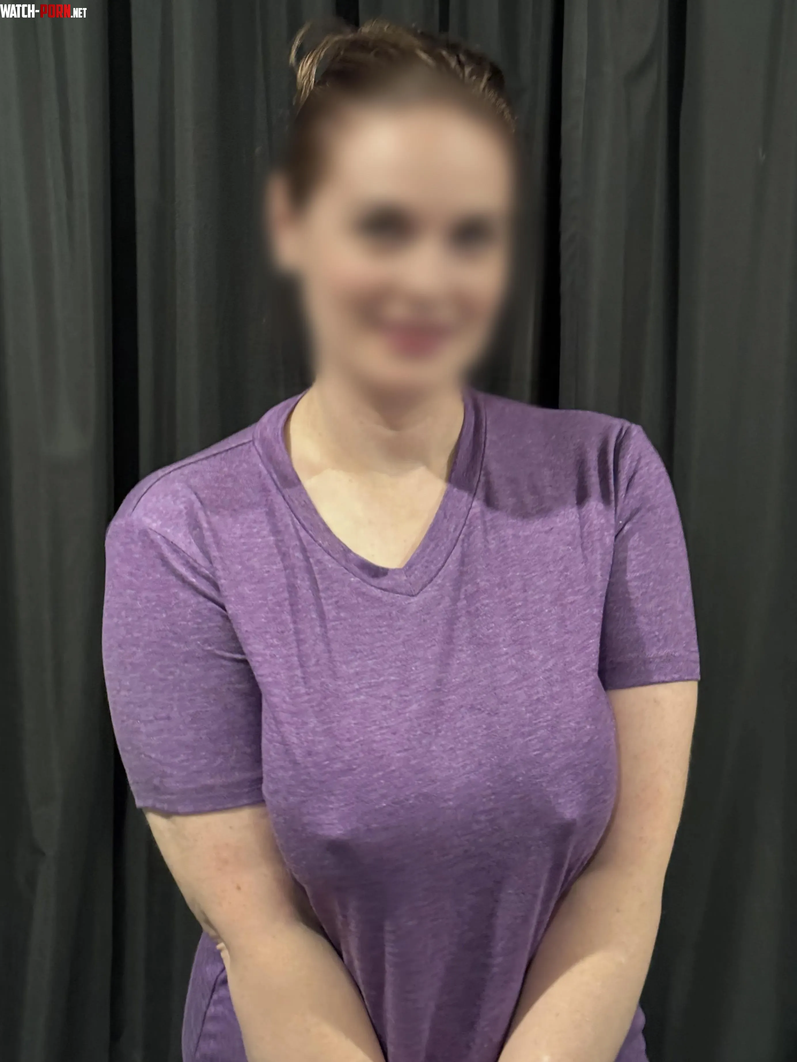 Wow they really stick out in this top (35 yo, married) by sabrinafagur