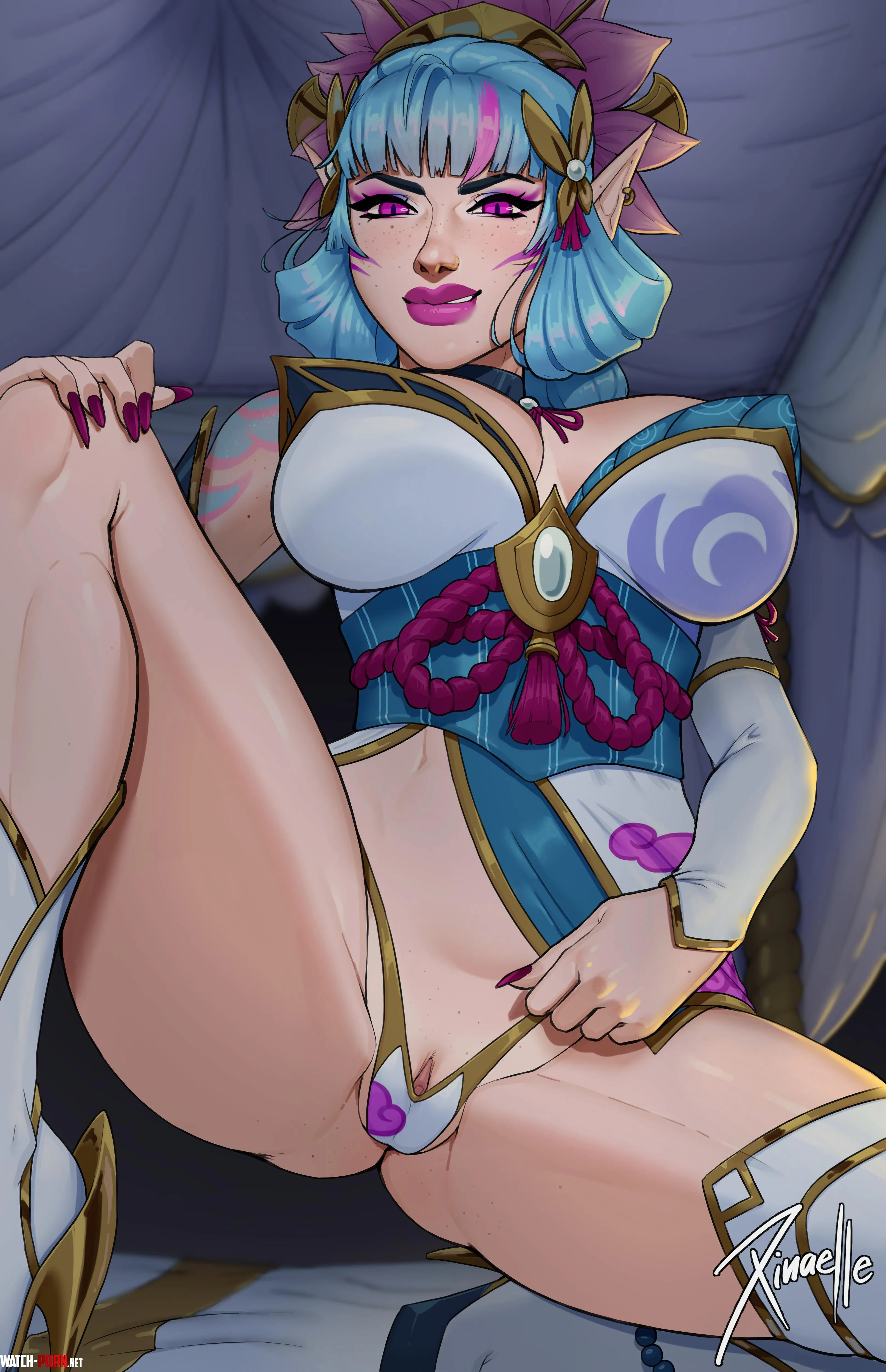 Spirit Blossom Evelynn (Xinaelle) by Shallan-Davar-Lover