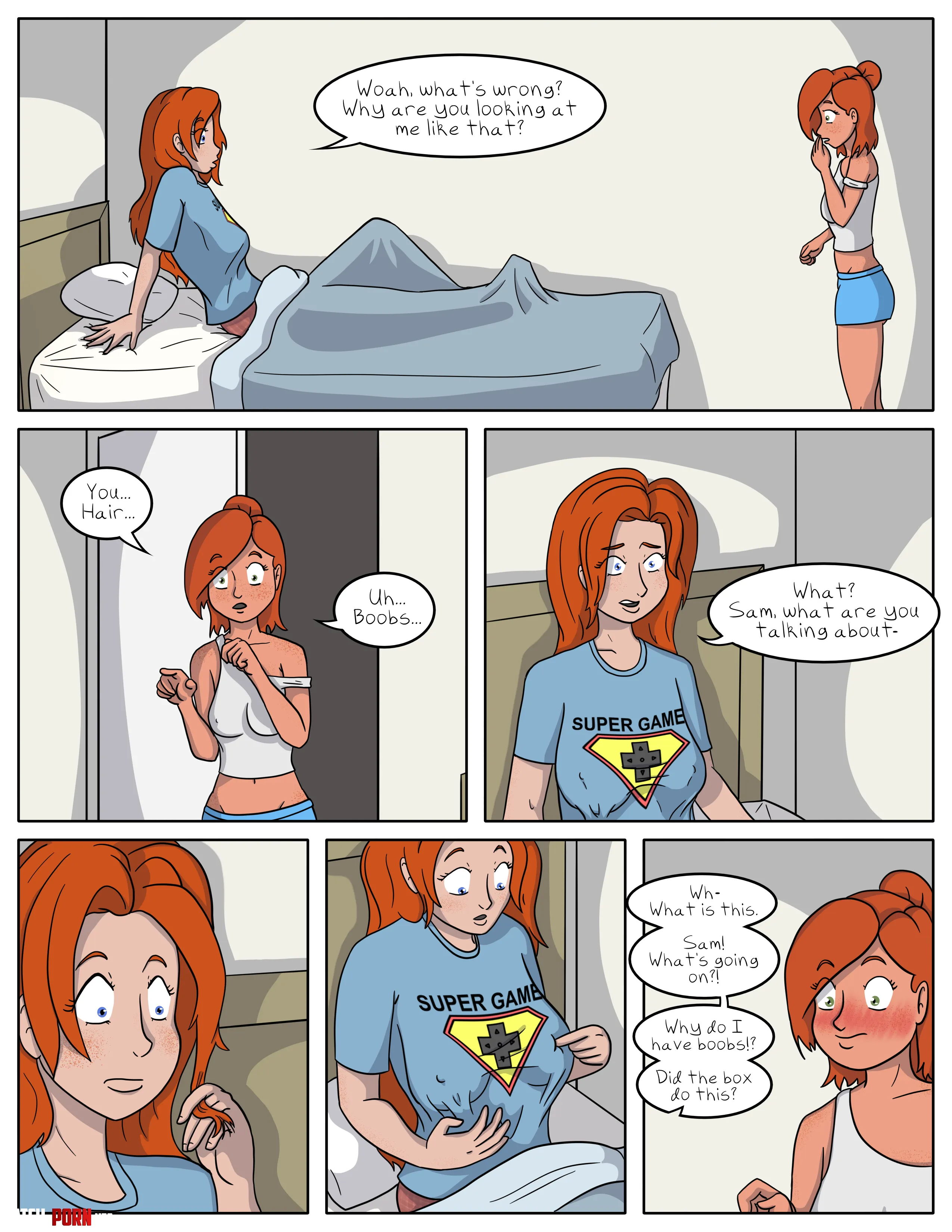 [OC][Slightly NSFW] Love Takes Shape, Page 9 continues the story! by Kinetica87
