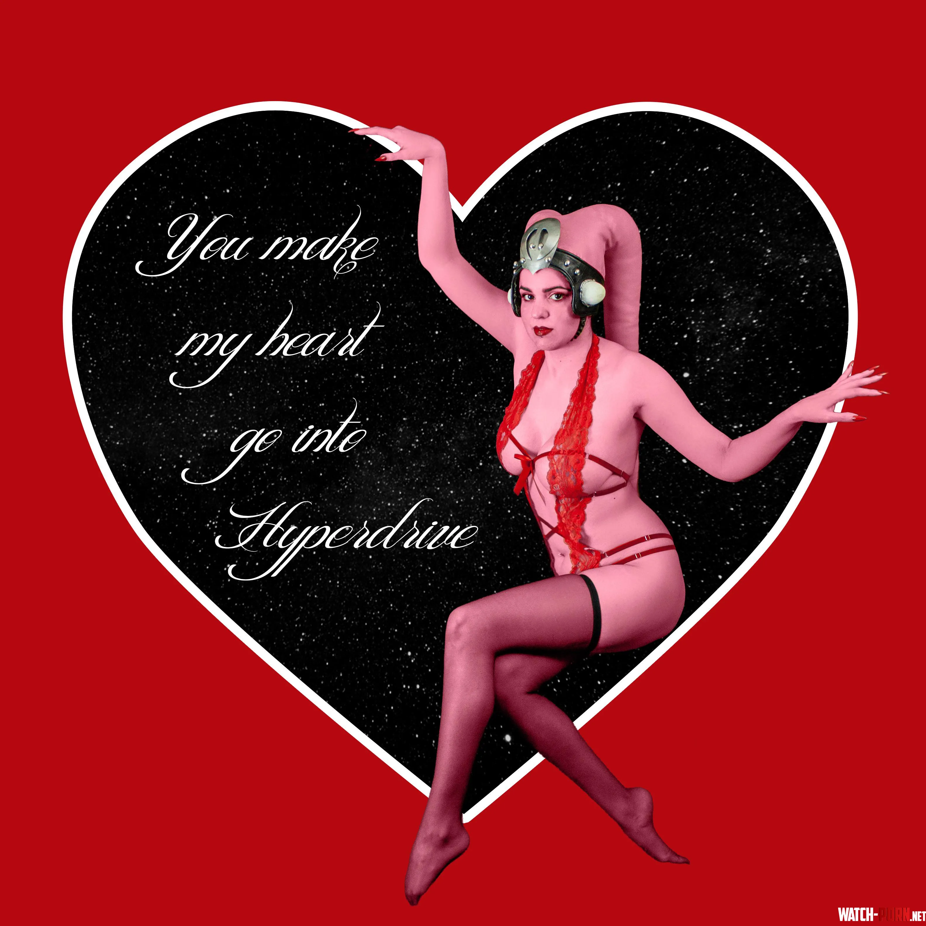 Happy Valentine’s Day from a galaxy far, far away… [brittanyddanger] by brittanyddanger