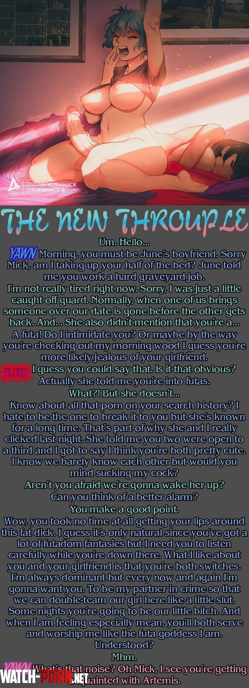 The New Throuple (Remake) by KinkyCaptionConvos