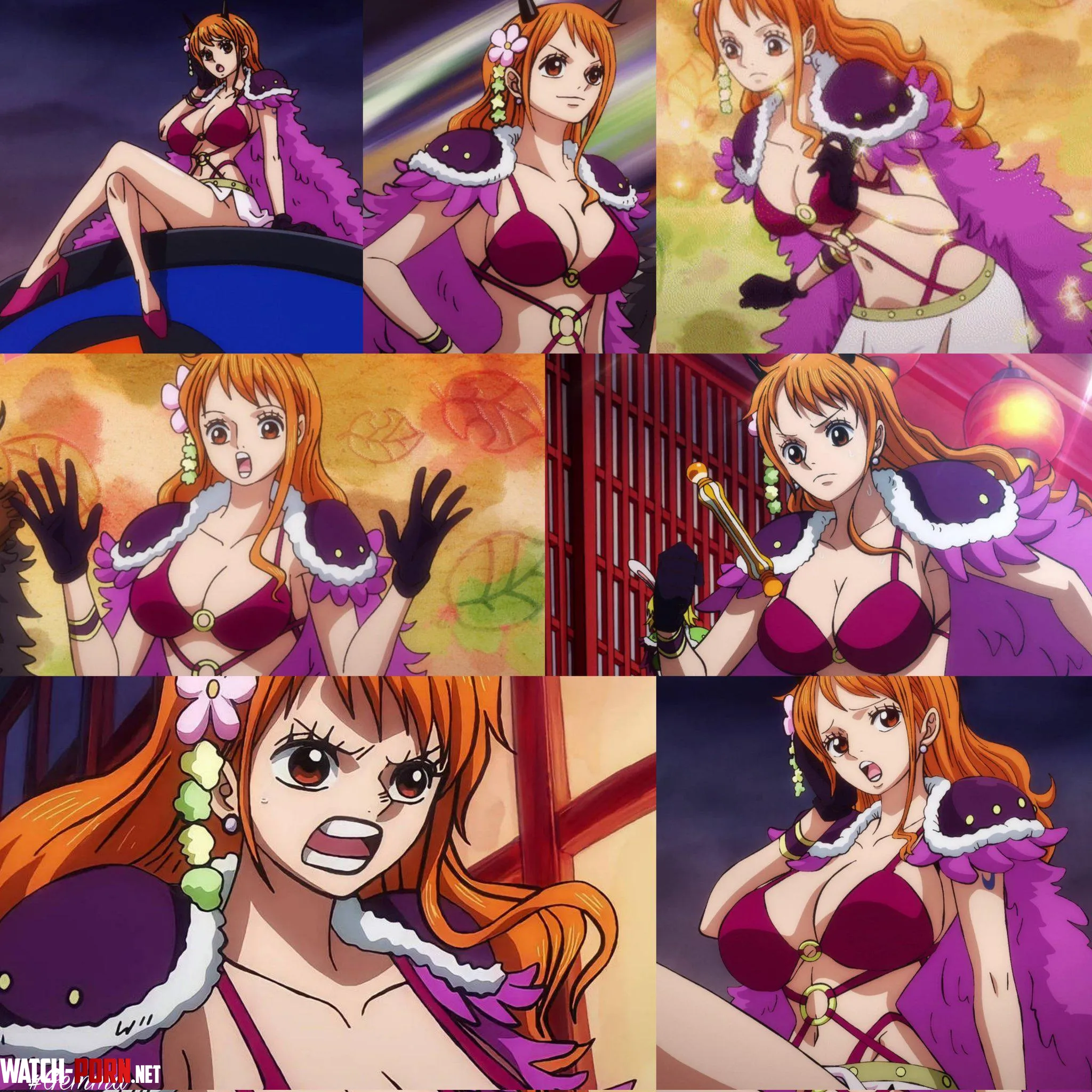 Nami looks so sexy in that outfit, infiltrating an enemy base in those clothes by Rock__op3000