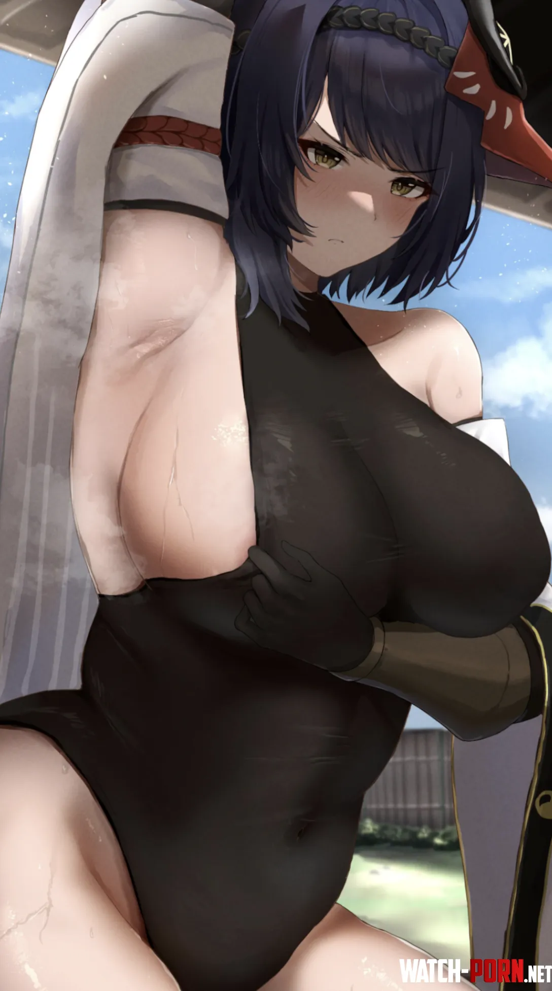 Sara's pits [Genshin Impact] (mcmcnunumaru) by wildpussey