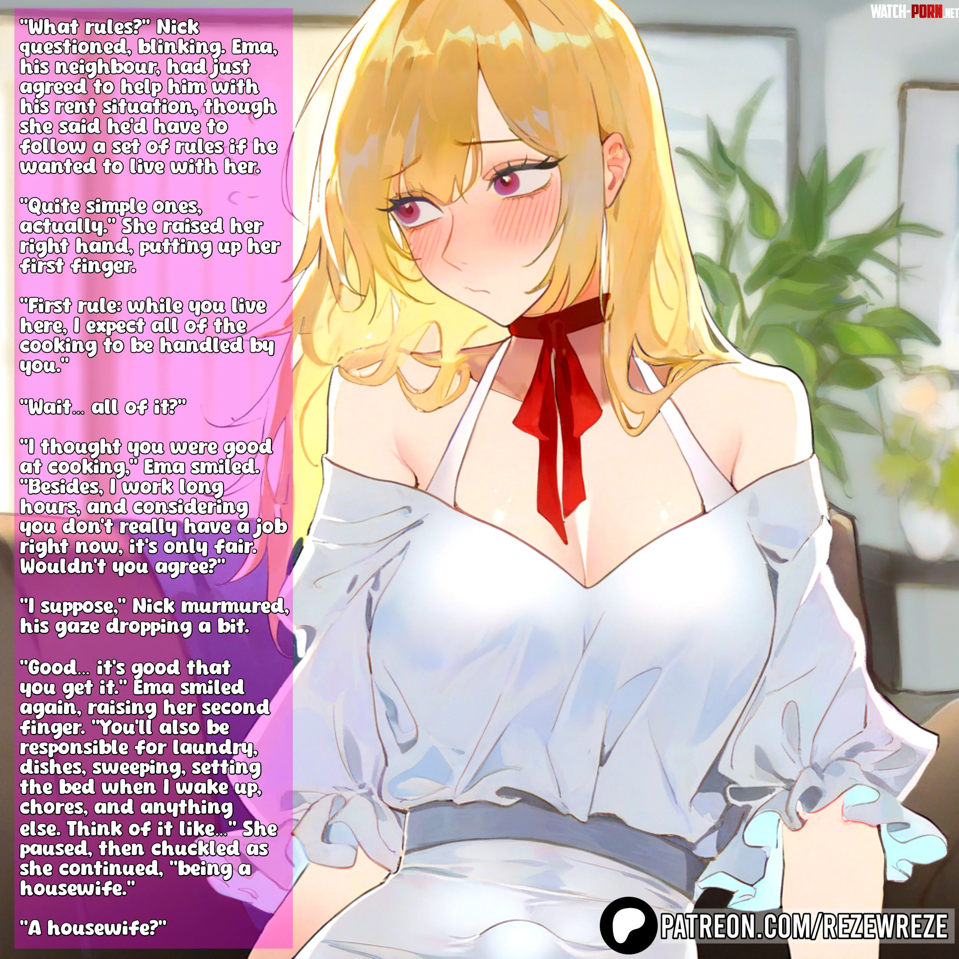 New Living Arrangements 1 Feminization Caption by Rezewreze