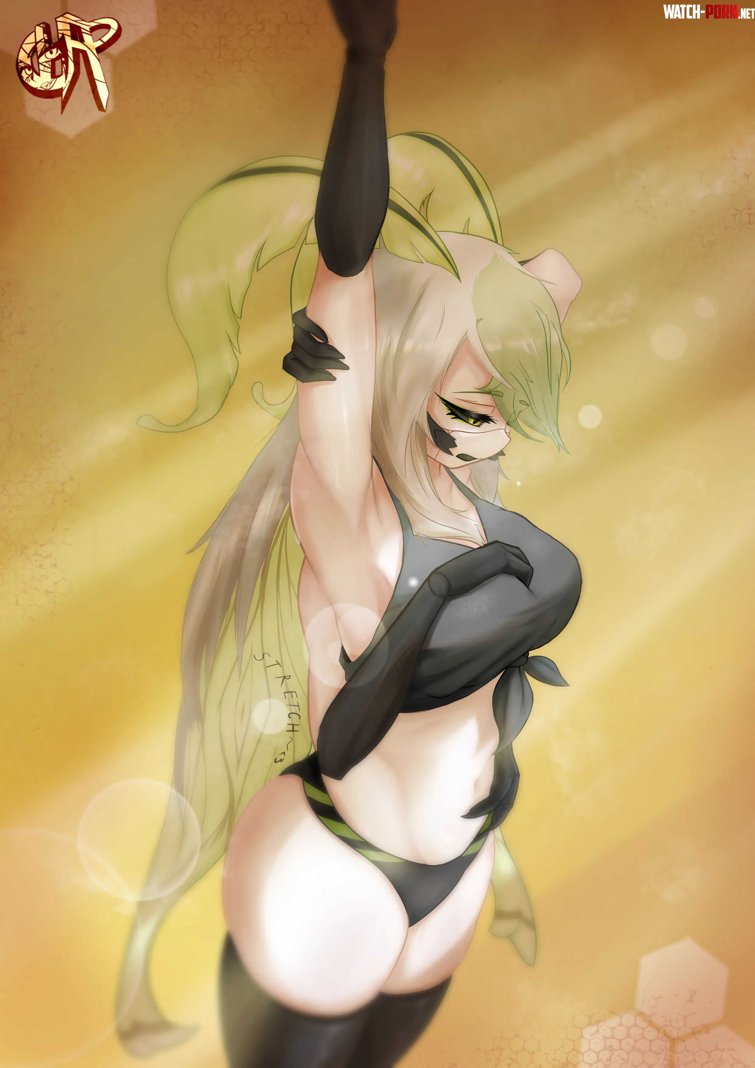 Moth stretch (by me) by Familiar_Luck_8655