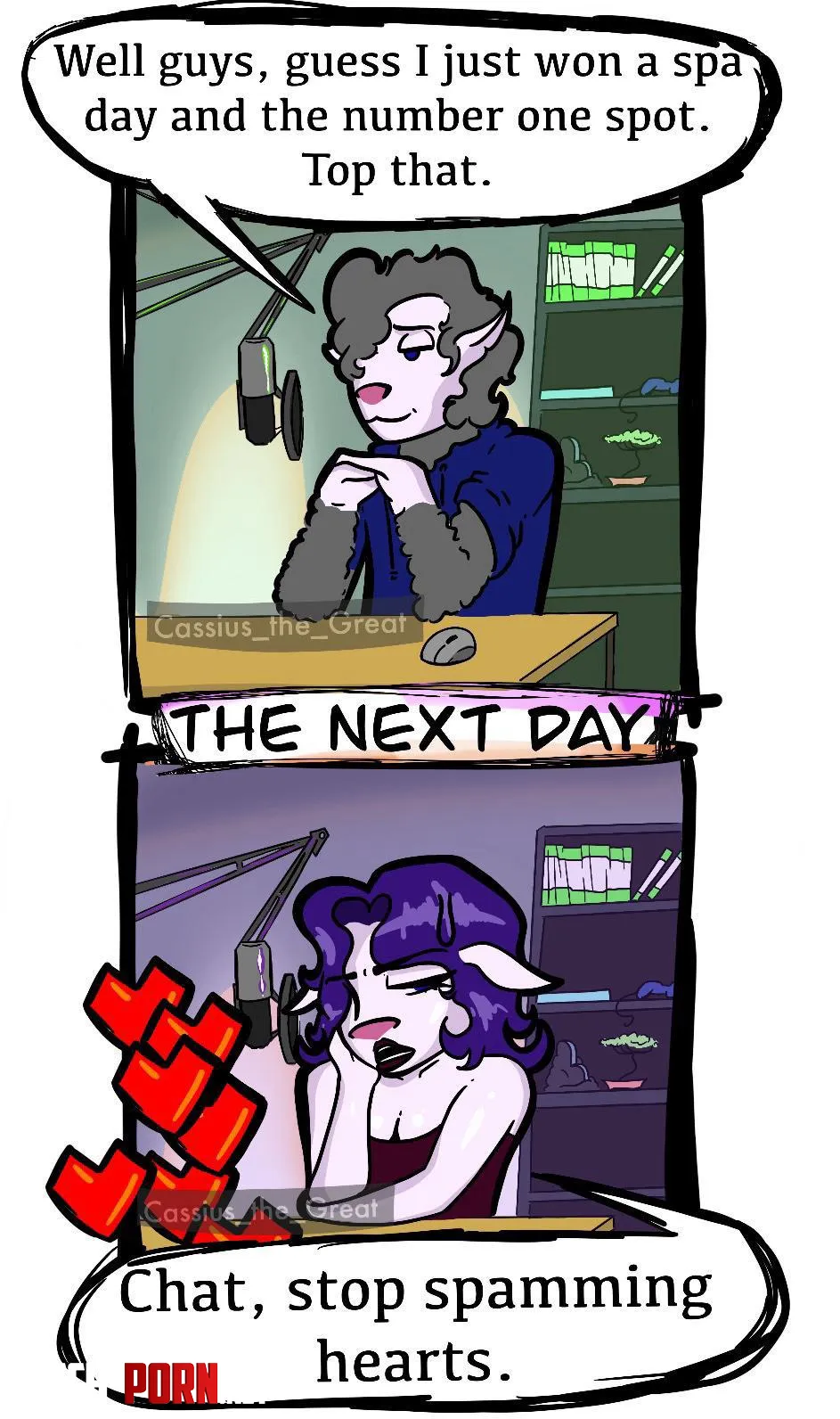 Little comic I was working on by LoudBackground3364