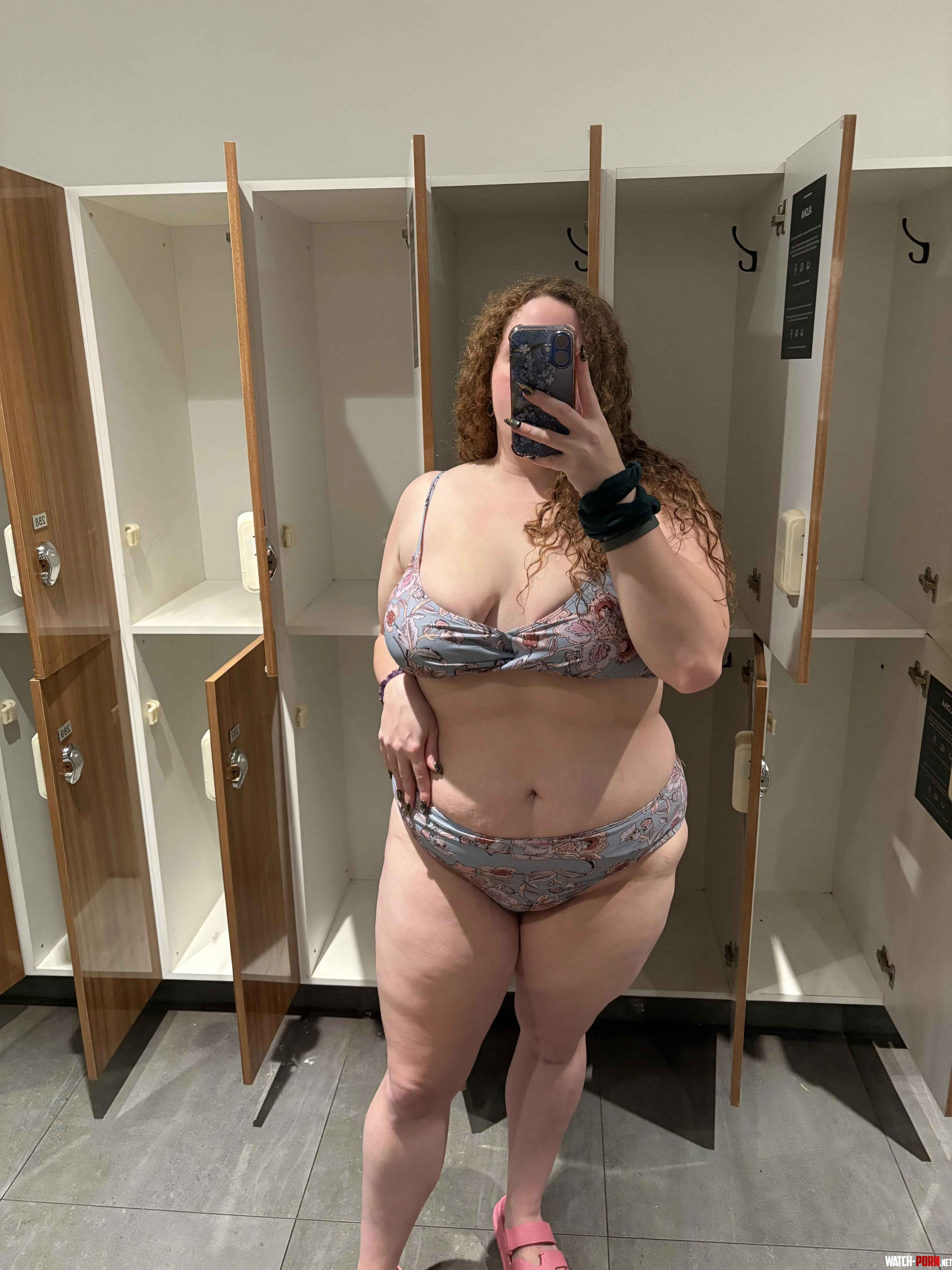 I love wearing a tiny wet bikini to the spa hbu by LittleFaeMay