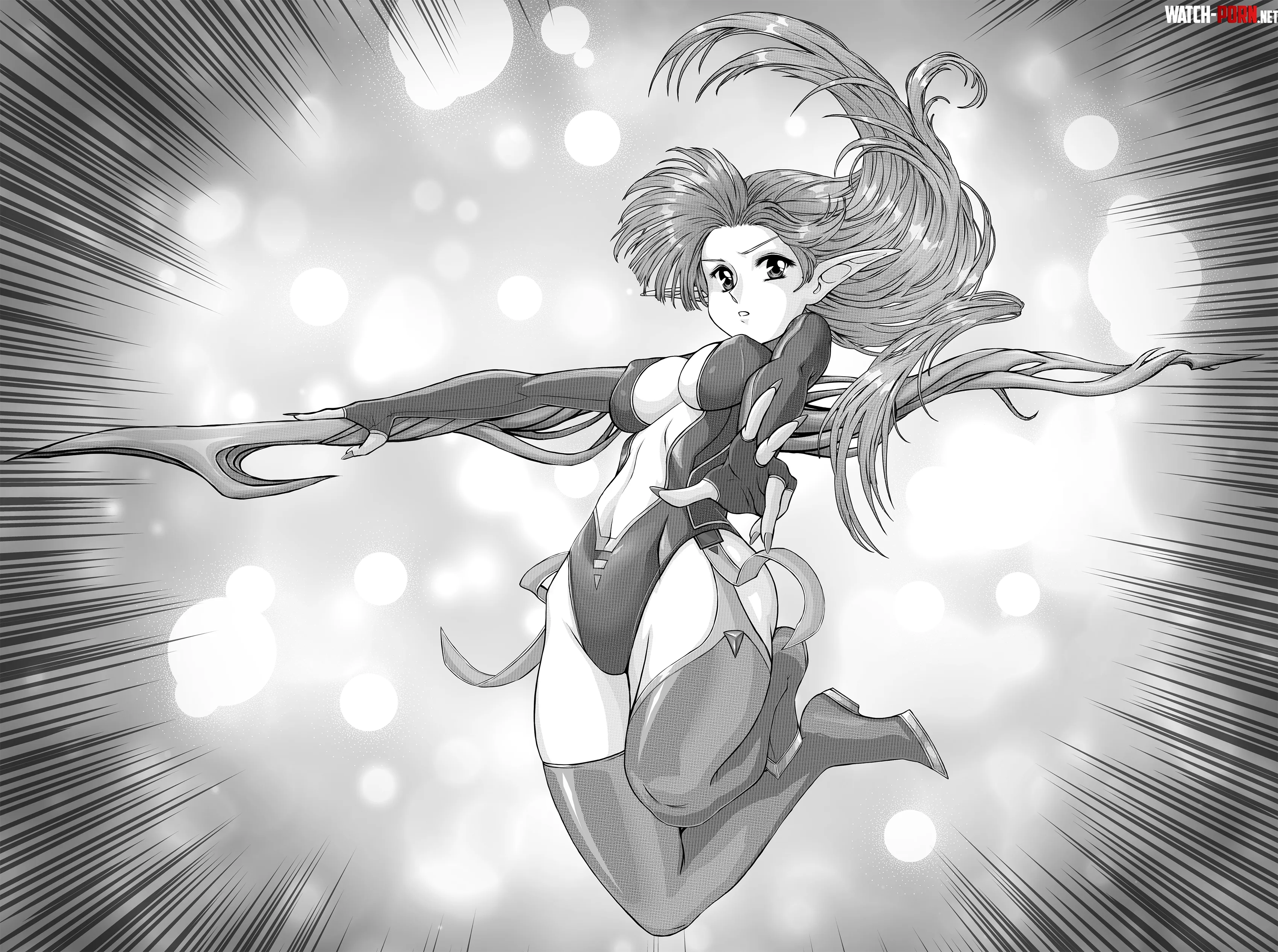 Magical Elf Fighter (Cutietentacles) by cutietentacles