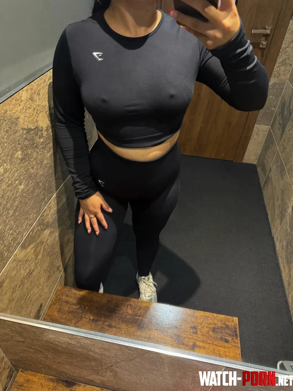 Braless at the gym feels so good… by EmotionalWait1465