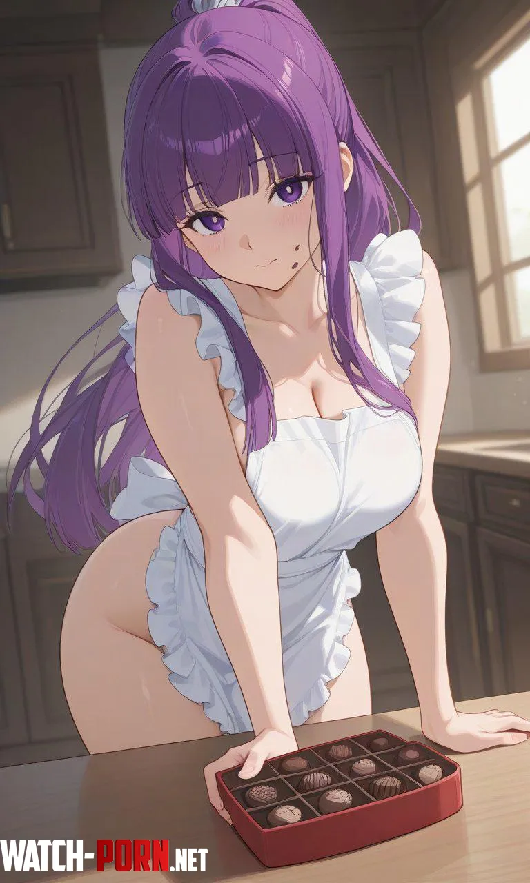 Naked Apron Fern [Sousou no Frieren] by WoolsonDaSheep