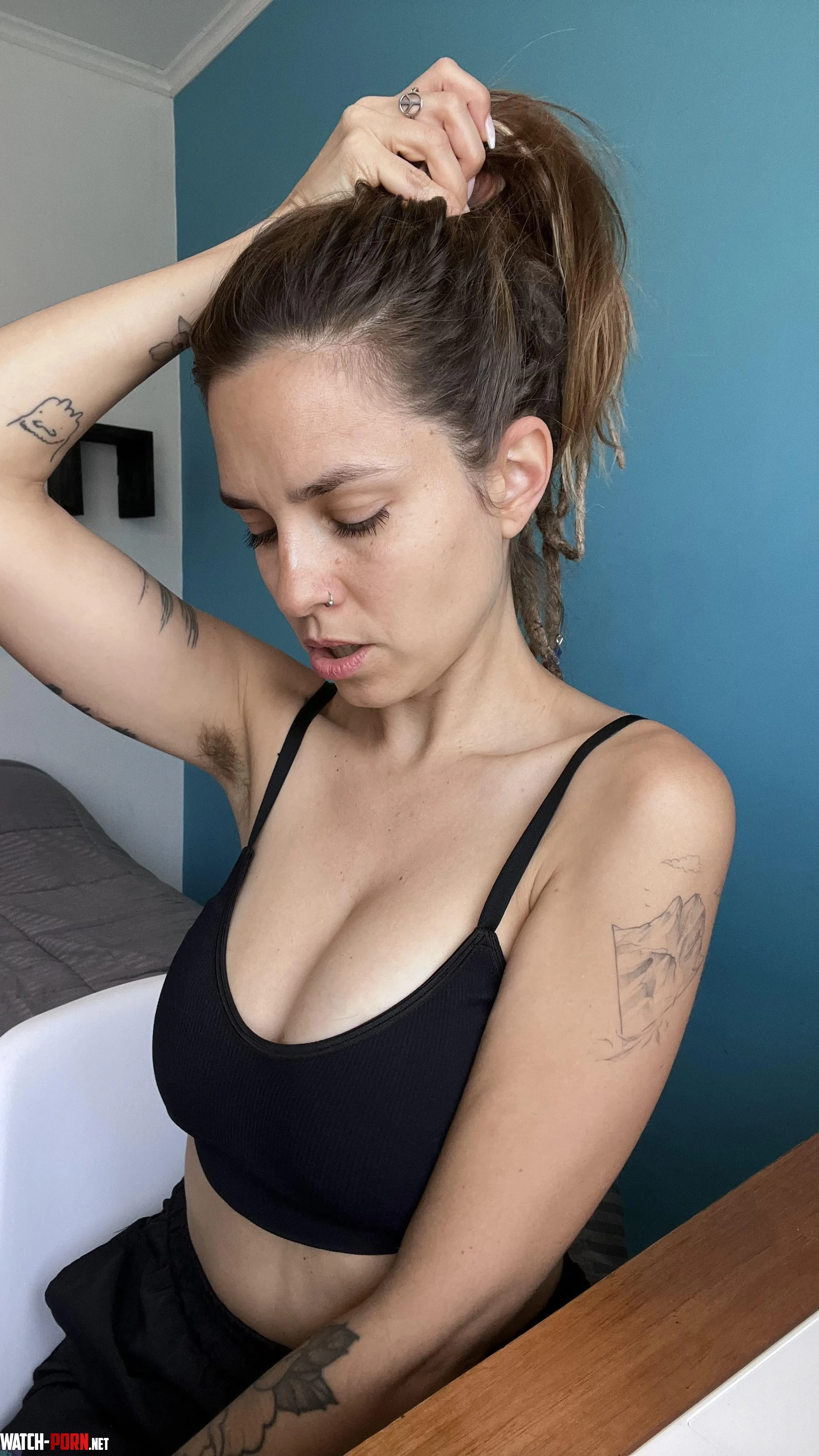 I wish It was your hand holding my hair 😏 by DatabaseBrilliant708