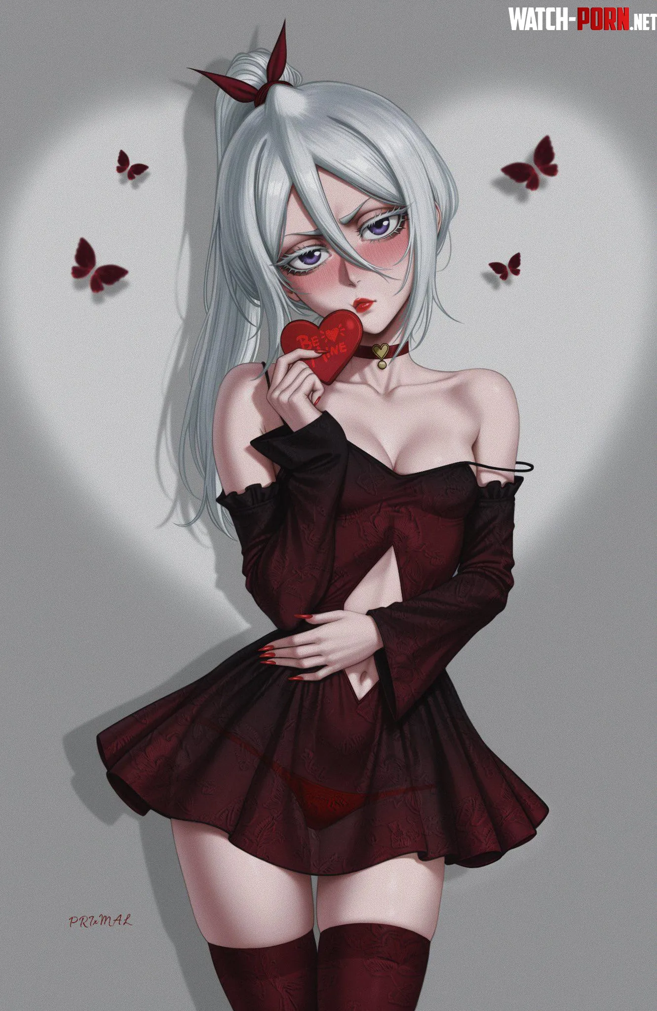 Hot Valentine Rukia (PRIxMAL) by No-Masterpiece7229